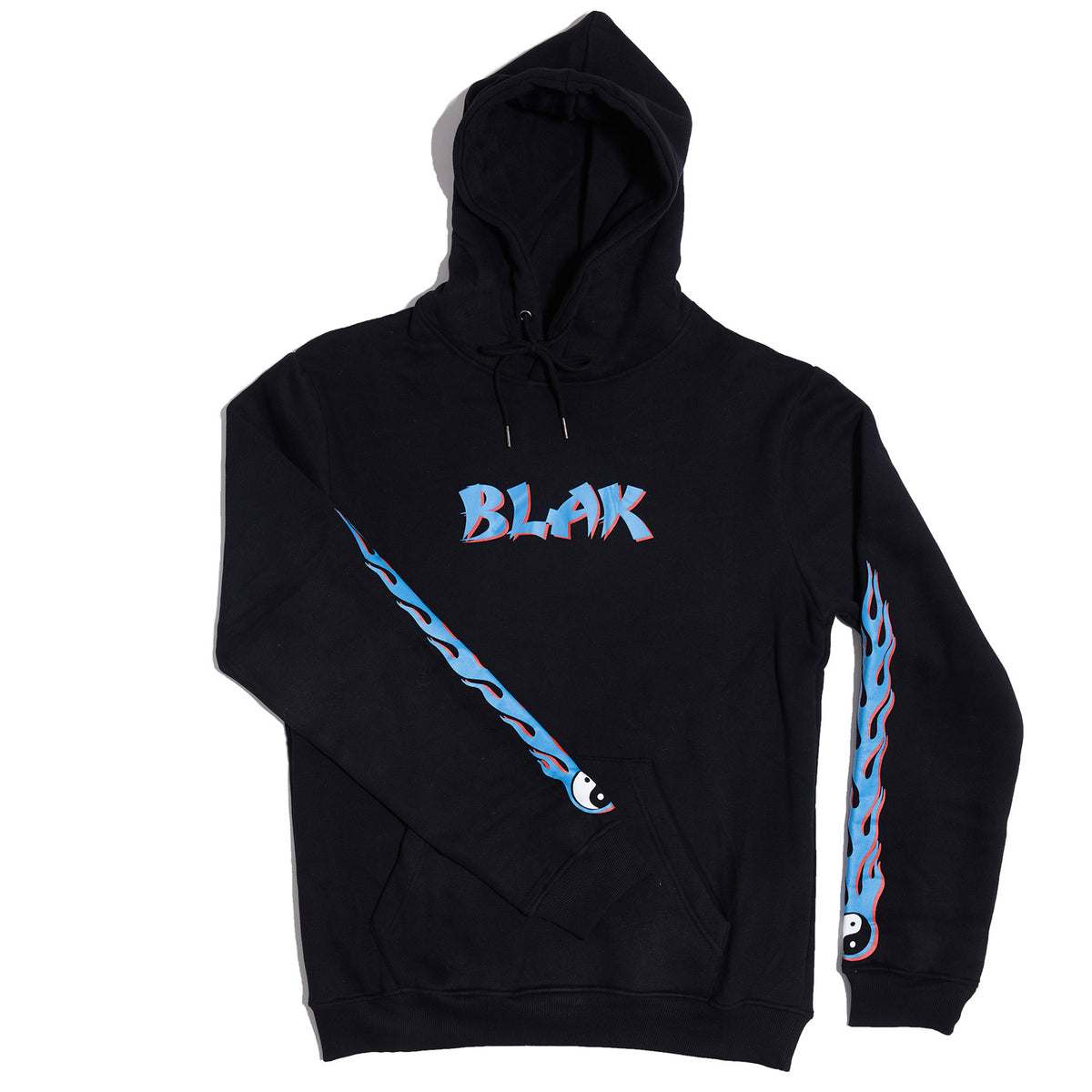 Blak Yangs Hoodie Black