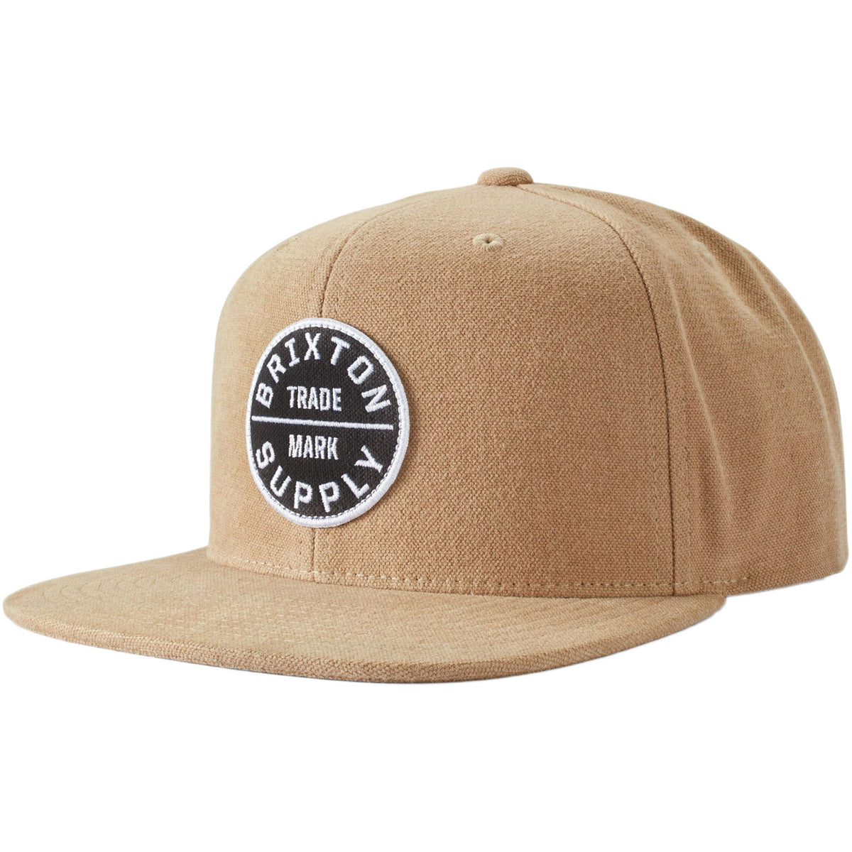 Brixton Oath III Snapback Cap Dark Khaki/Black