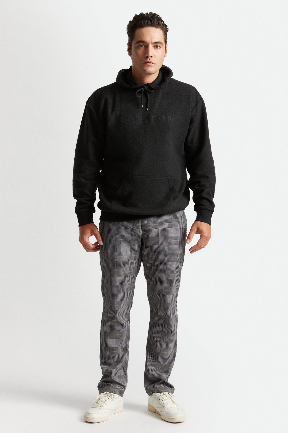 Brixton Way Hood Black