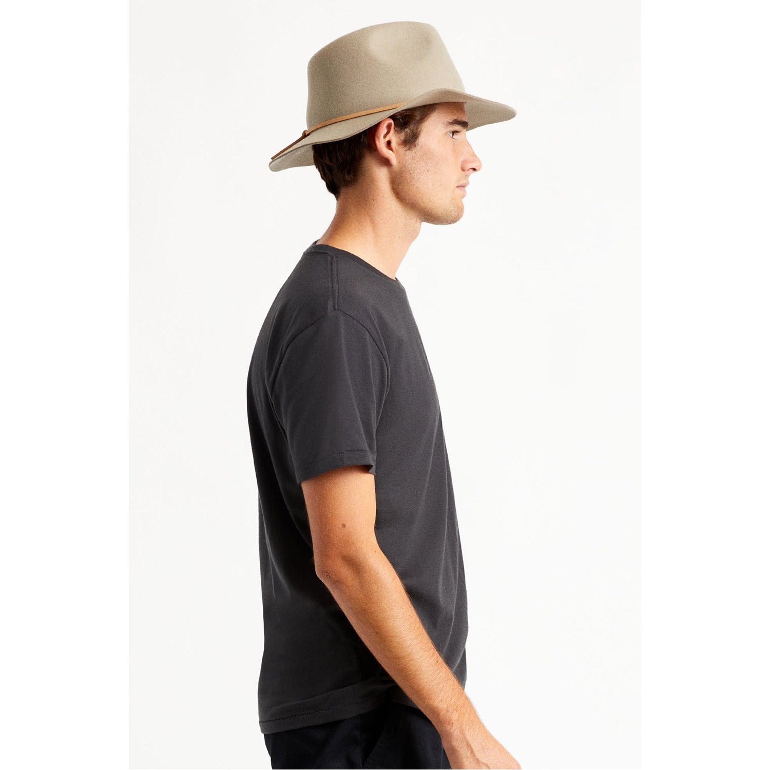 Brixton Wesley Fedora light Tan