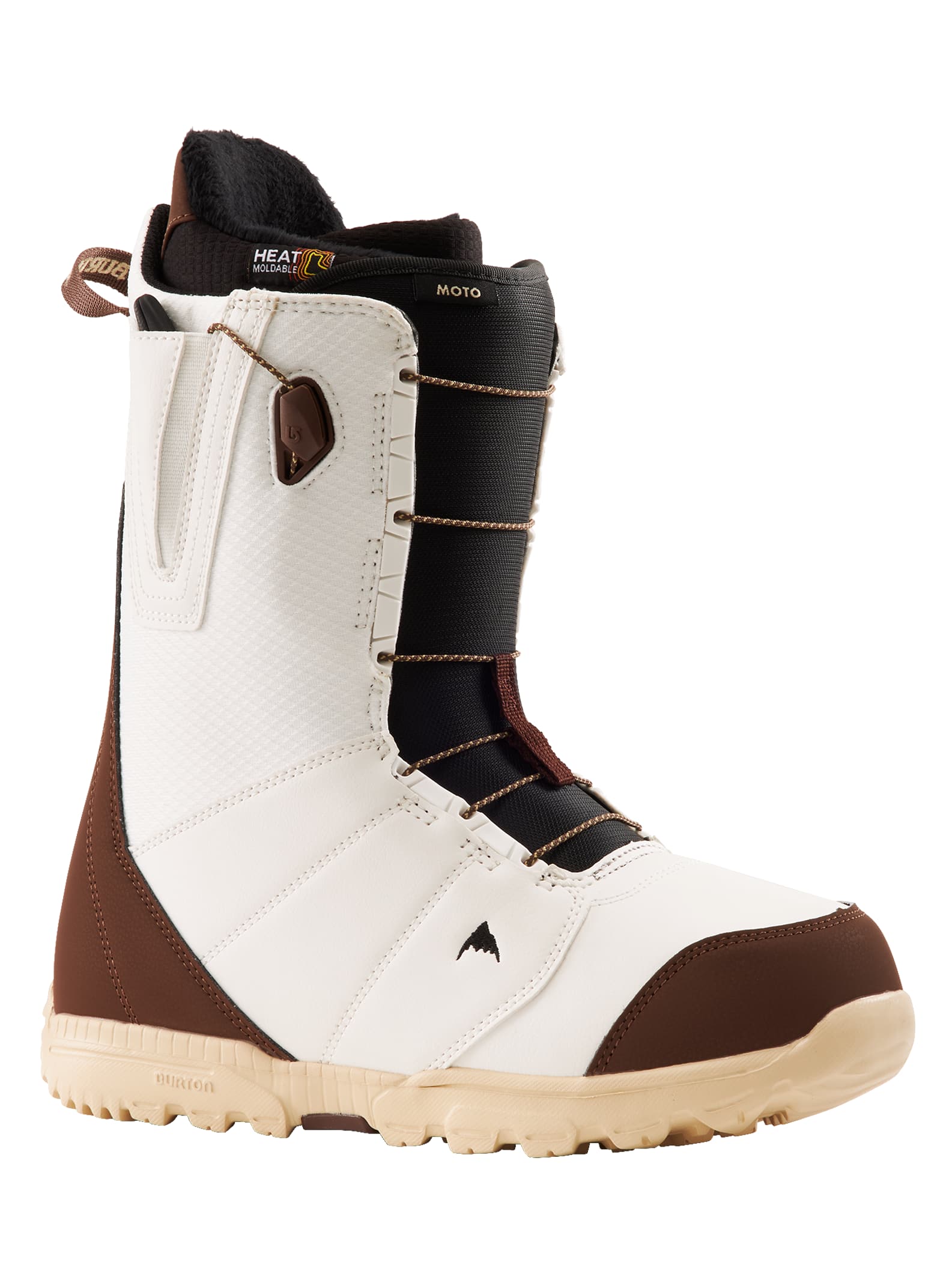 Burton Moto Snowboard Boot 2022 White / brown