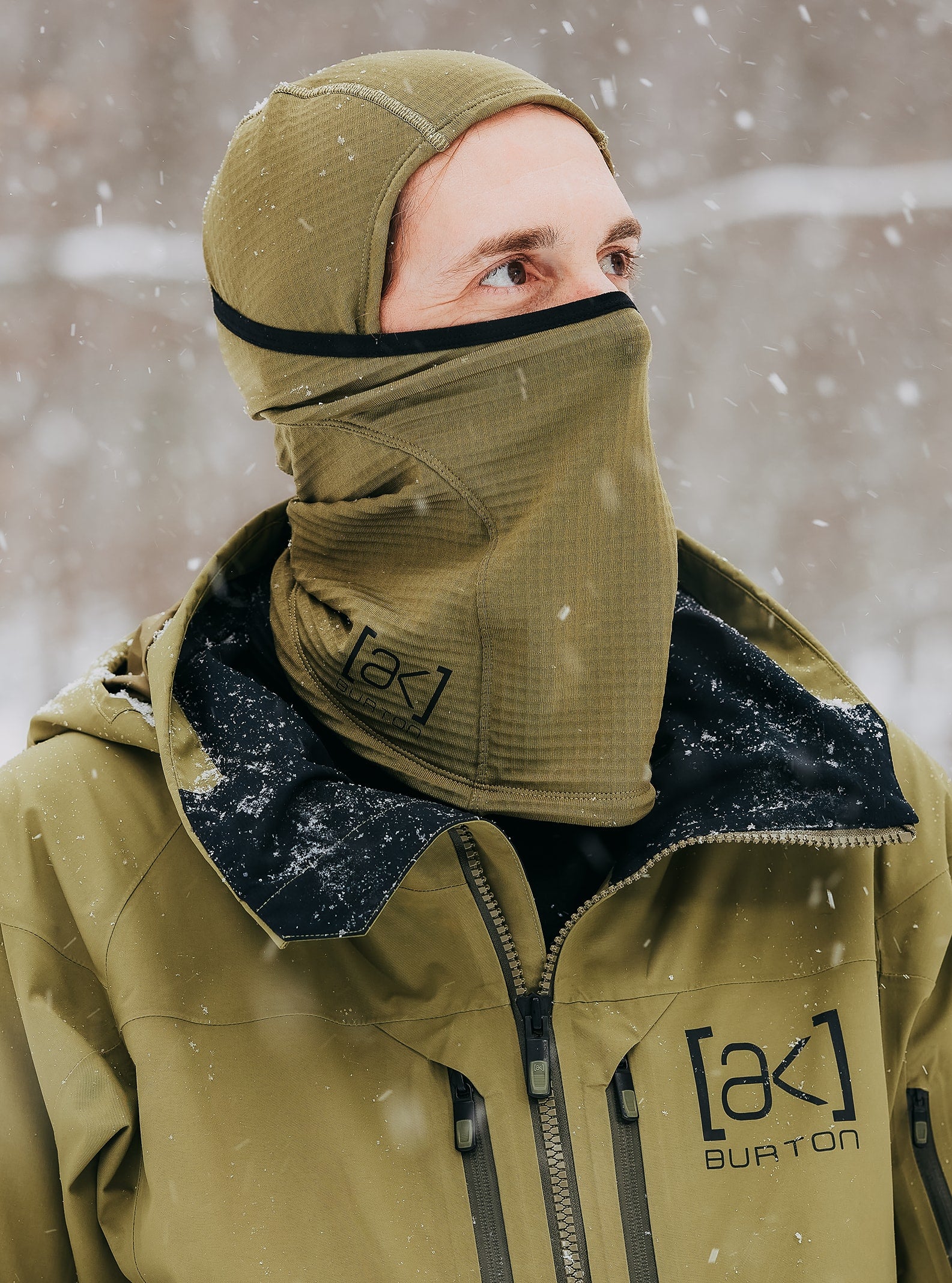 Burton [ak] Balaclava 2022 Martini olive