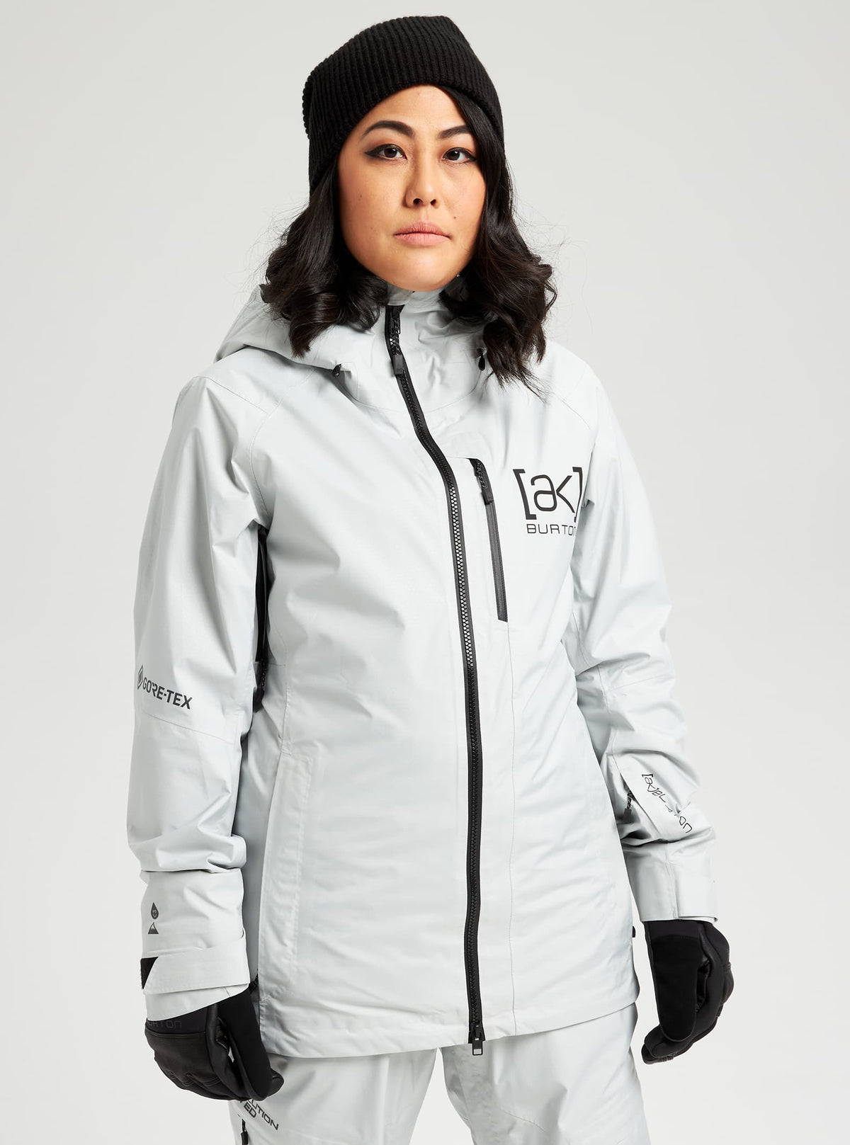 Burton [ak] GORE-TEX 2L Upshift Jacket 2022 Solution dyed light gray
