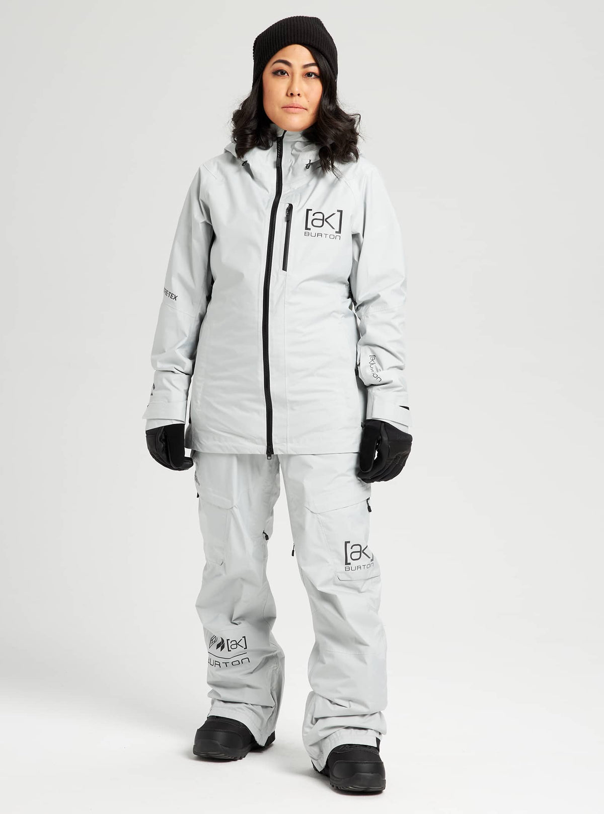 Burton [ak] GORE-TEX 2L Upshift Jacket 2022 Solution dyed light gray
