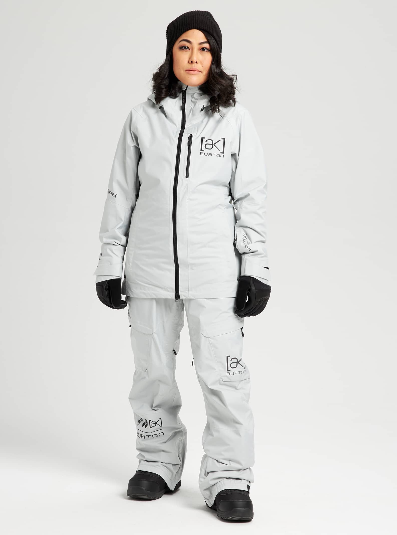 Burton [ak] GORE-TEX 2L Upshift Jacket 2022 Solution dyed light gray