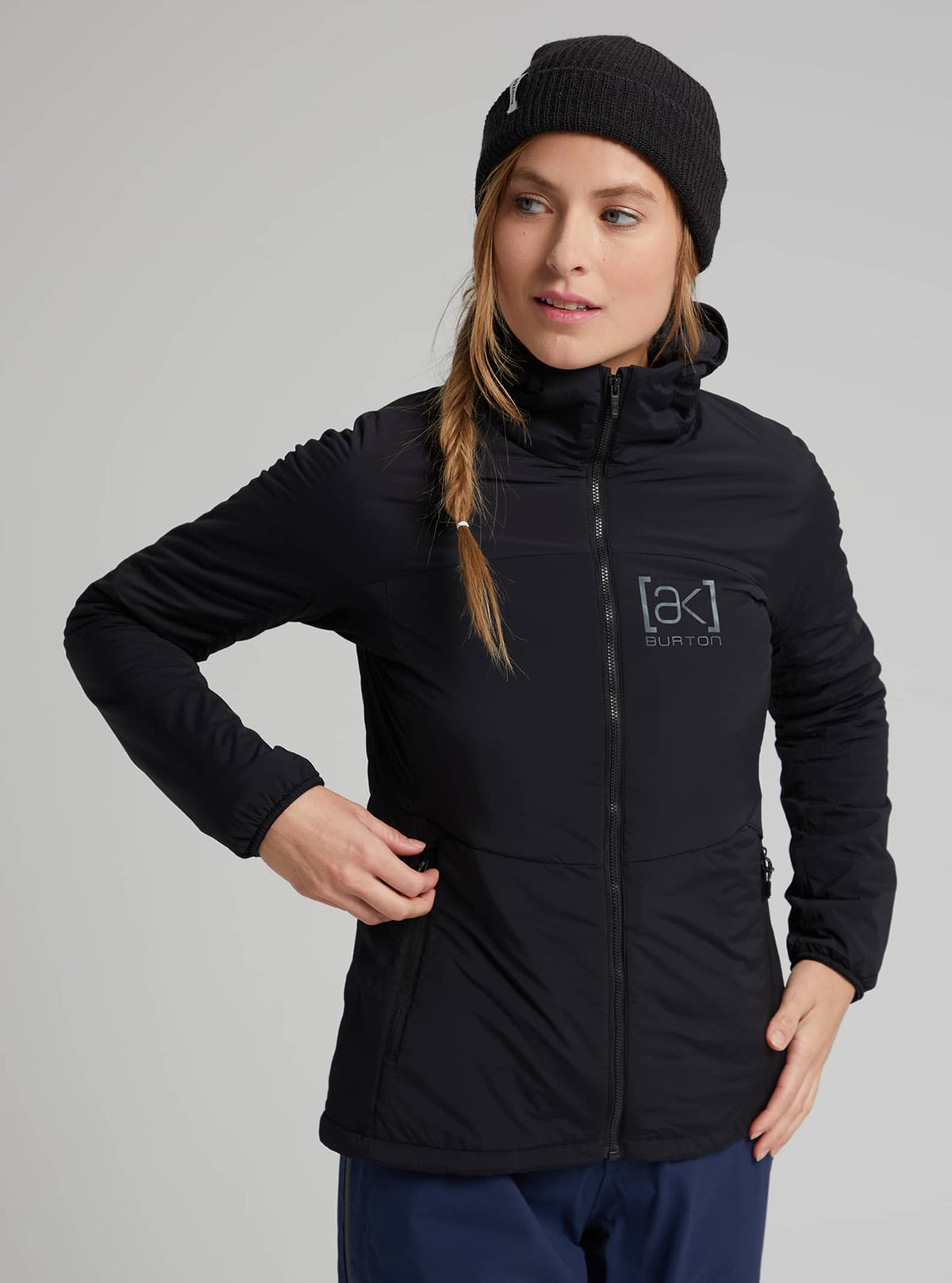 Burton [ak] Helium Hooded Stretch Insulated Jacket 2022 True black