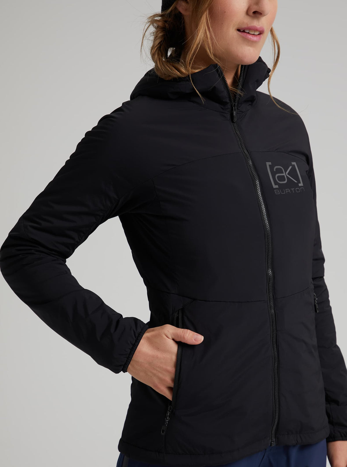 Burton [ak] Helium Hooded Stretch Insulated Jacket 2022 True black