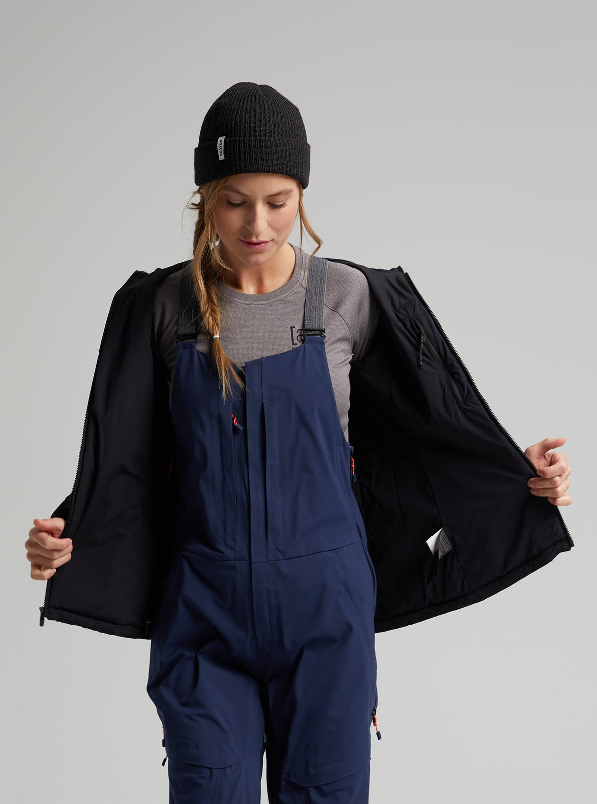 Burton [ak] Helium Hooded Stretch Insulated Jacket 2022 True black