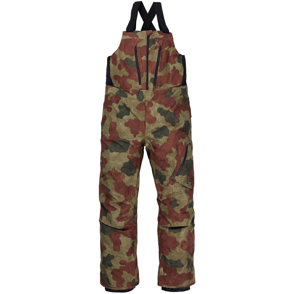 Burton [AK] Gore-Tex Cyclic Bib Snowboard Pant 2021 Martini Olive / Telo Camo