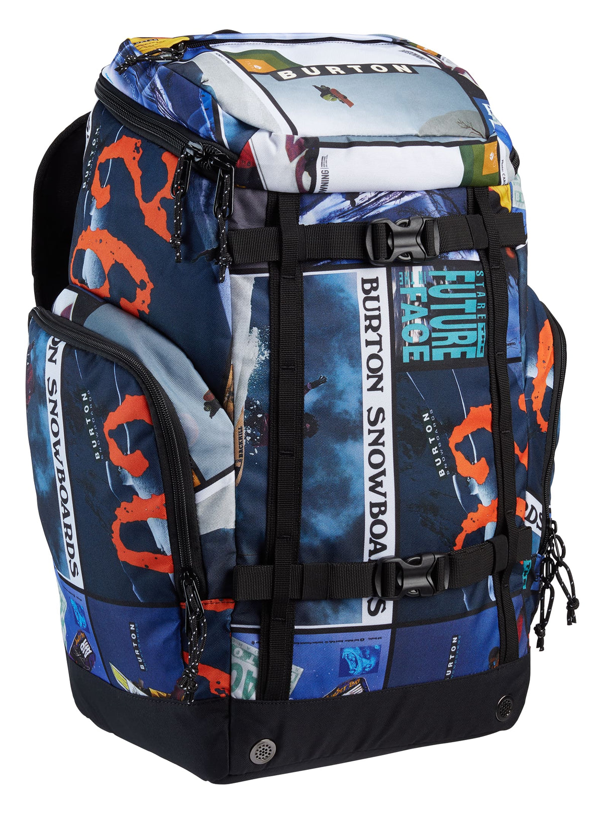 Burton Booter 40L Backpack 2022 Catalog collage print