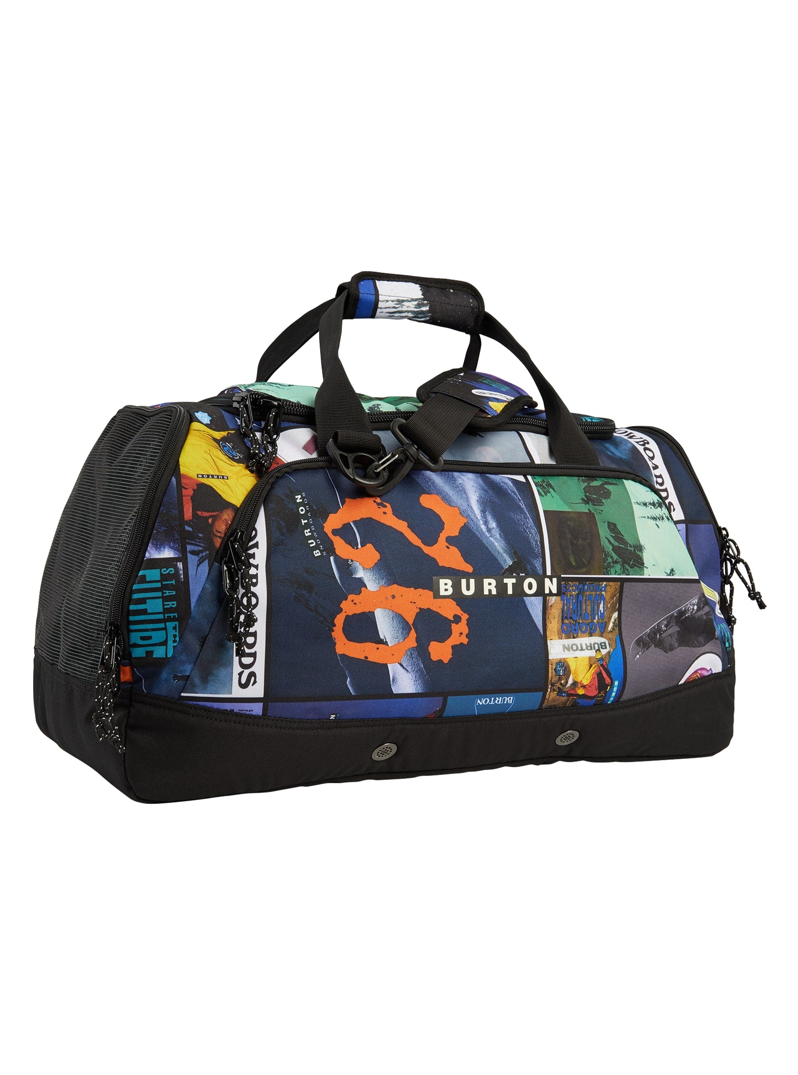 Burton Boothaus 2.0 60L Large Duffel Bag 2022 Catalog collage print