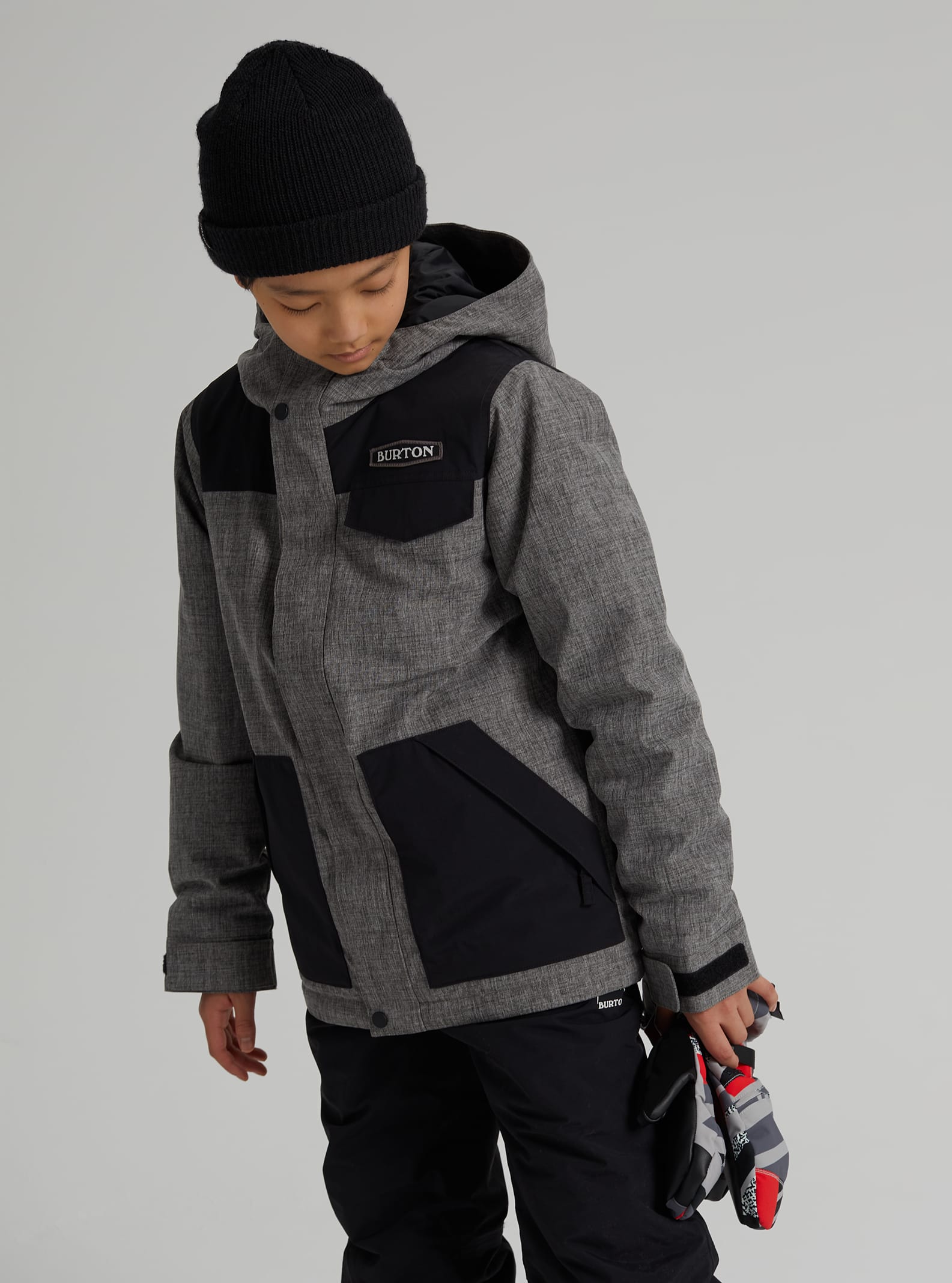 Burton Boys' Burton Dugout 2L Jacket Bog Heather