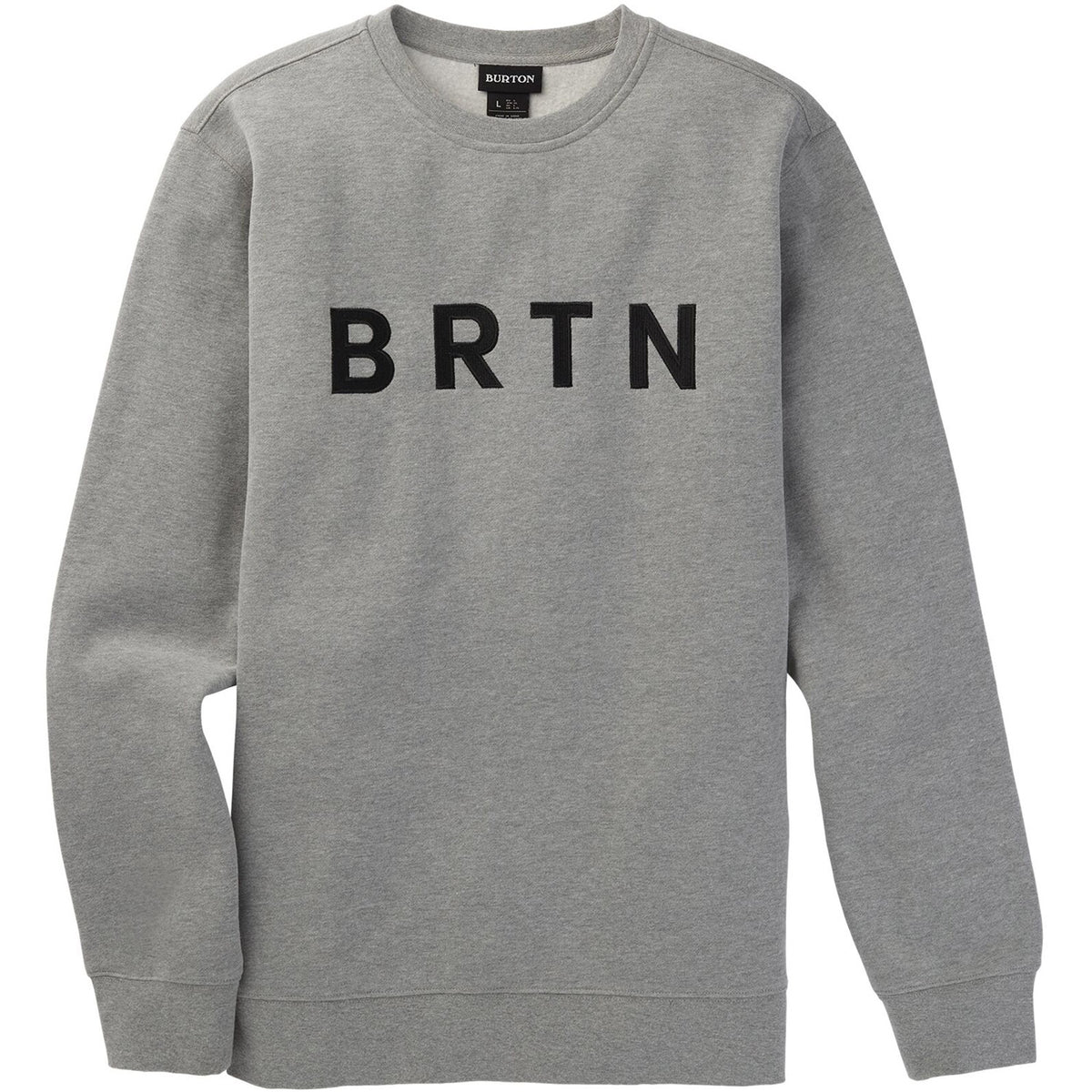 Burton BRTN Crew Sweatshirt Heather Gray