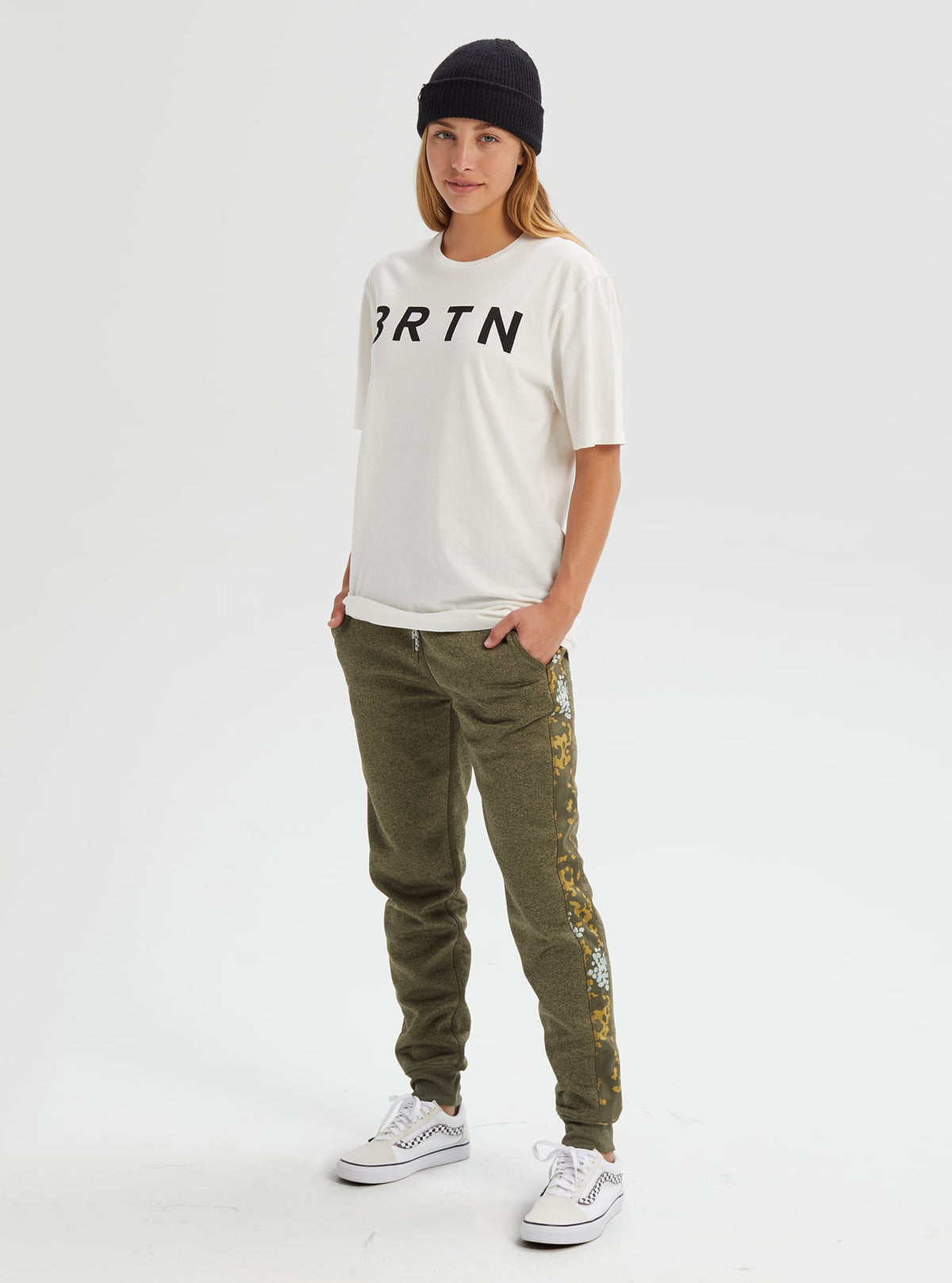 Burton BRTN Short Sleeve T-Shirt 2022 Stout white