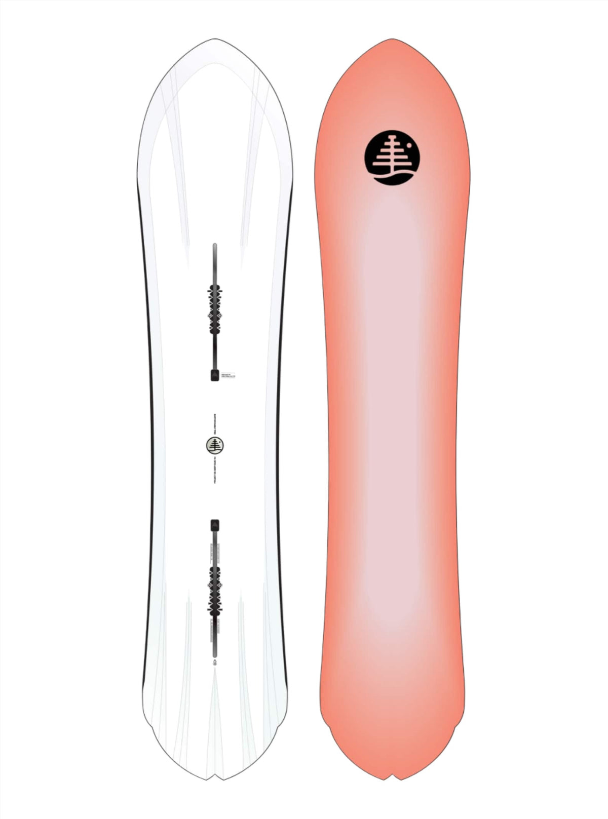 Burton Burton Family Tree 3D Deep Daze Snowboard -