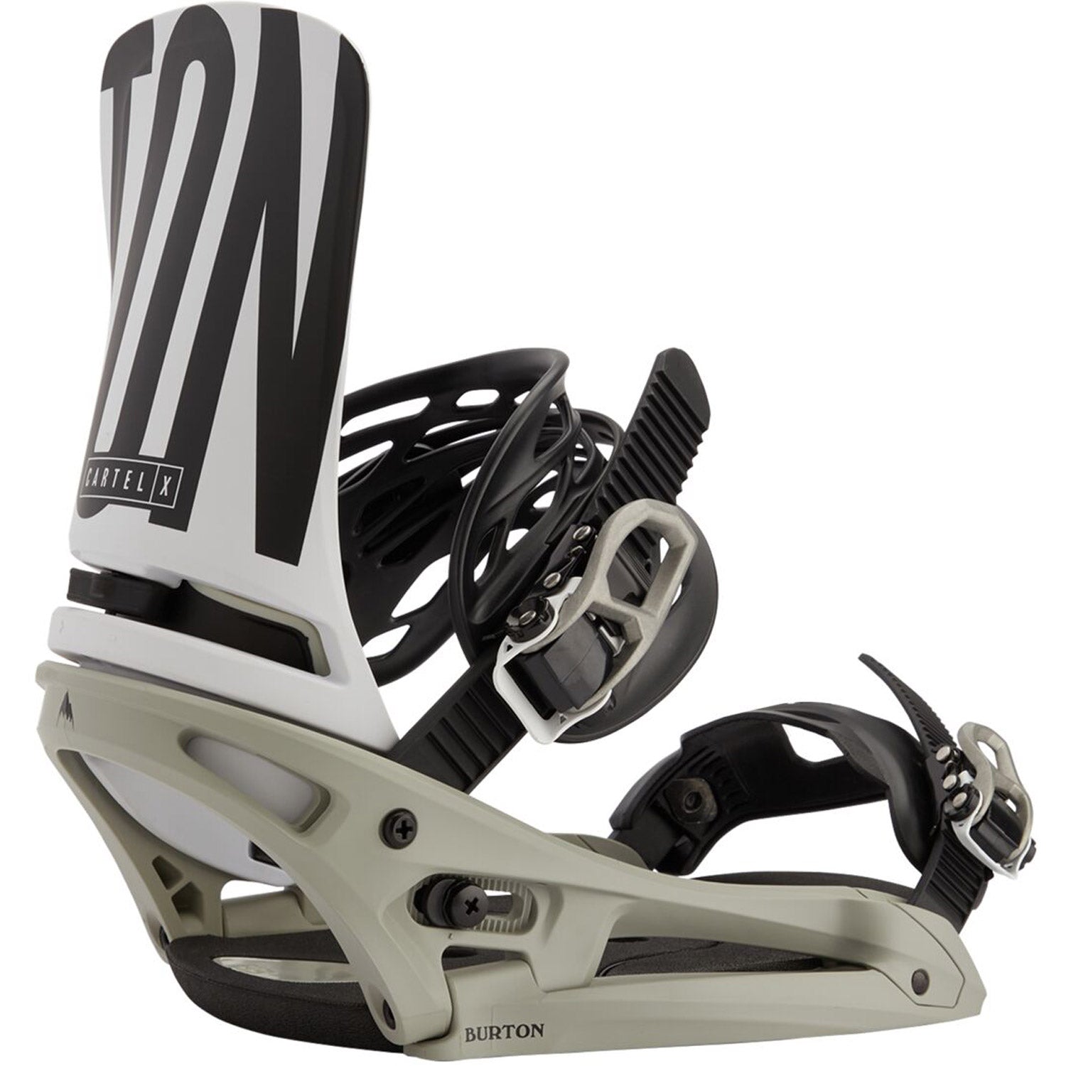 Burton Cartel X EST Snowboard Binding 2021 Team Gray