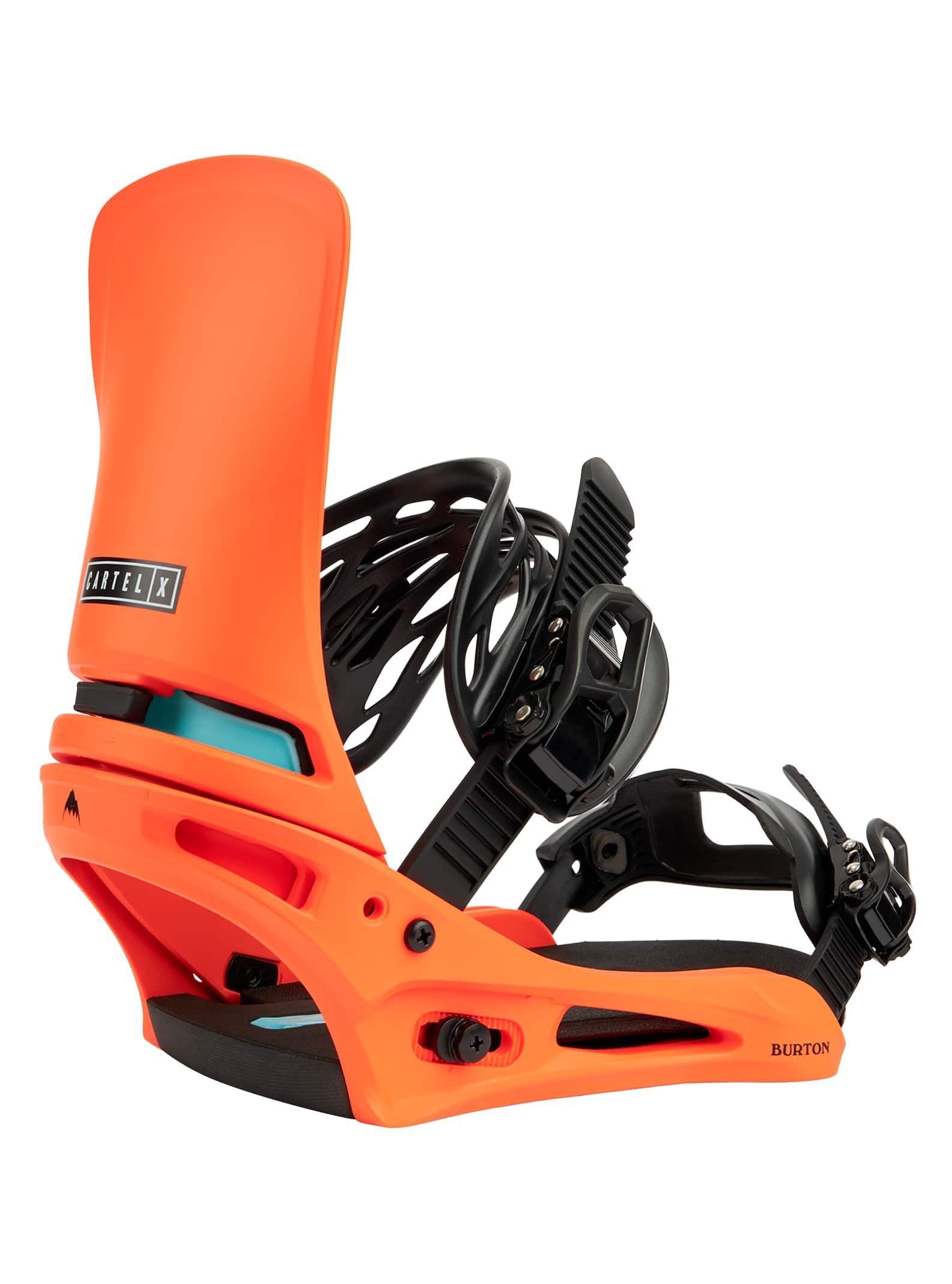 Burton Cartel X Re:Flex Snowboard Binding 2022 Orange