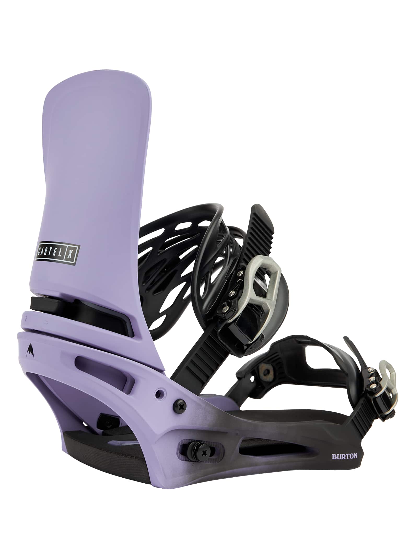 Burton Cartel X Re:Flex Snowboard Binding 2022 Violet fade
