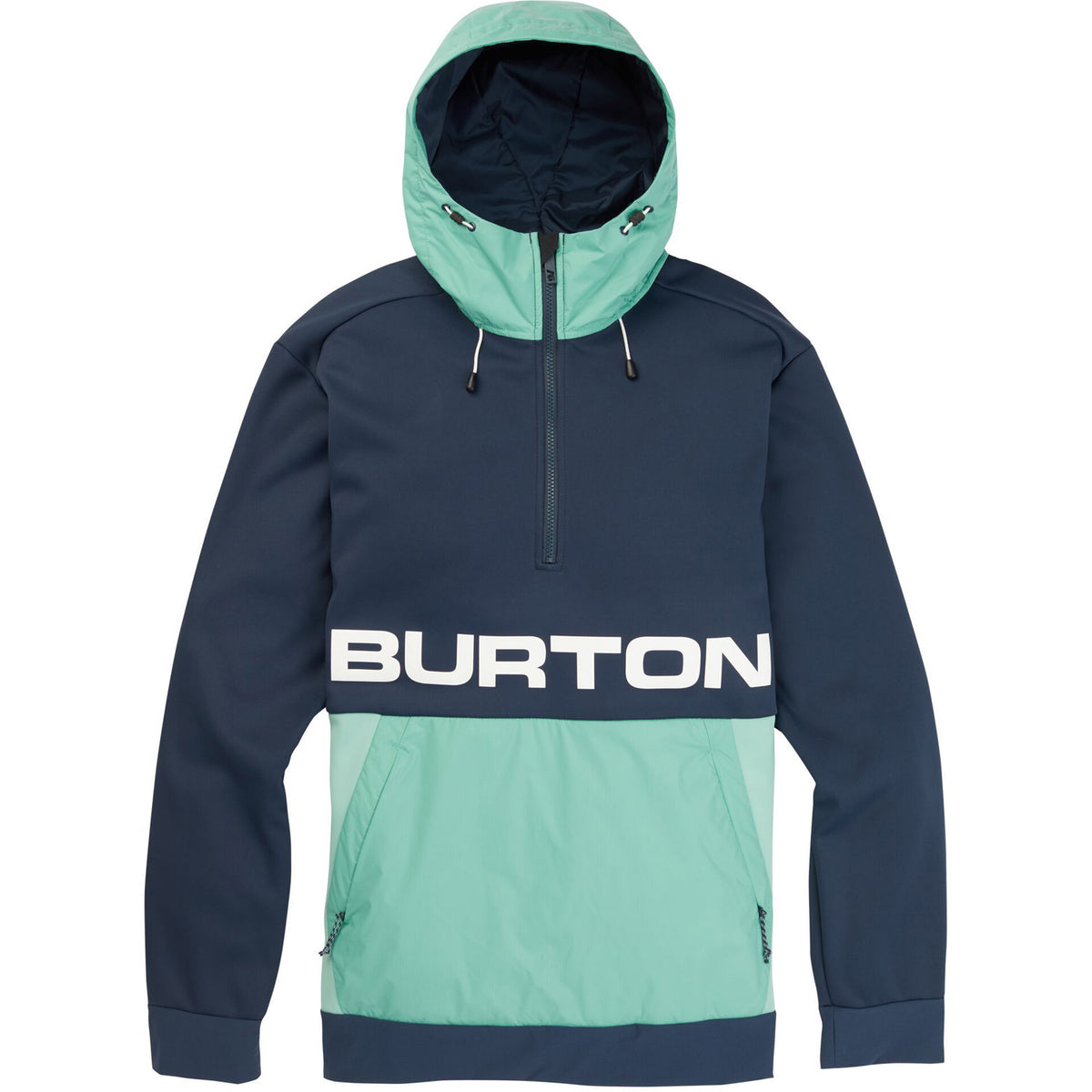 Burton Crown Weatherproof Performance Pullover Fleece 2020 Dress Blue