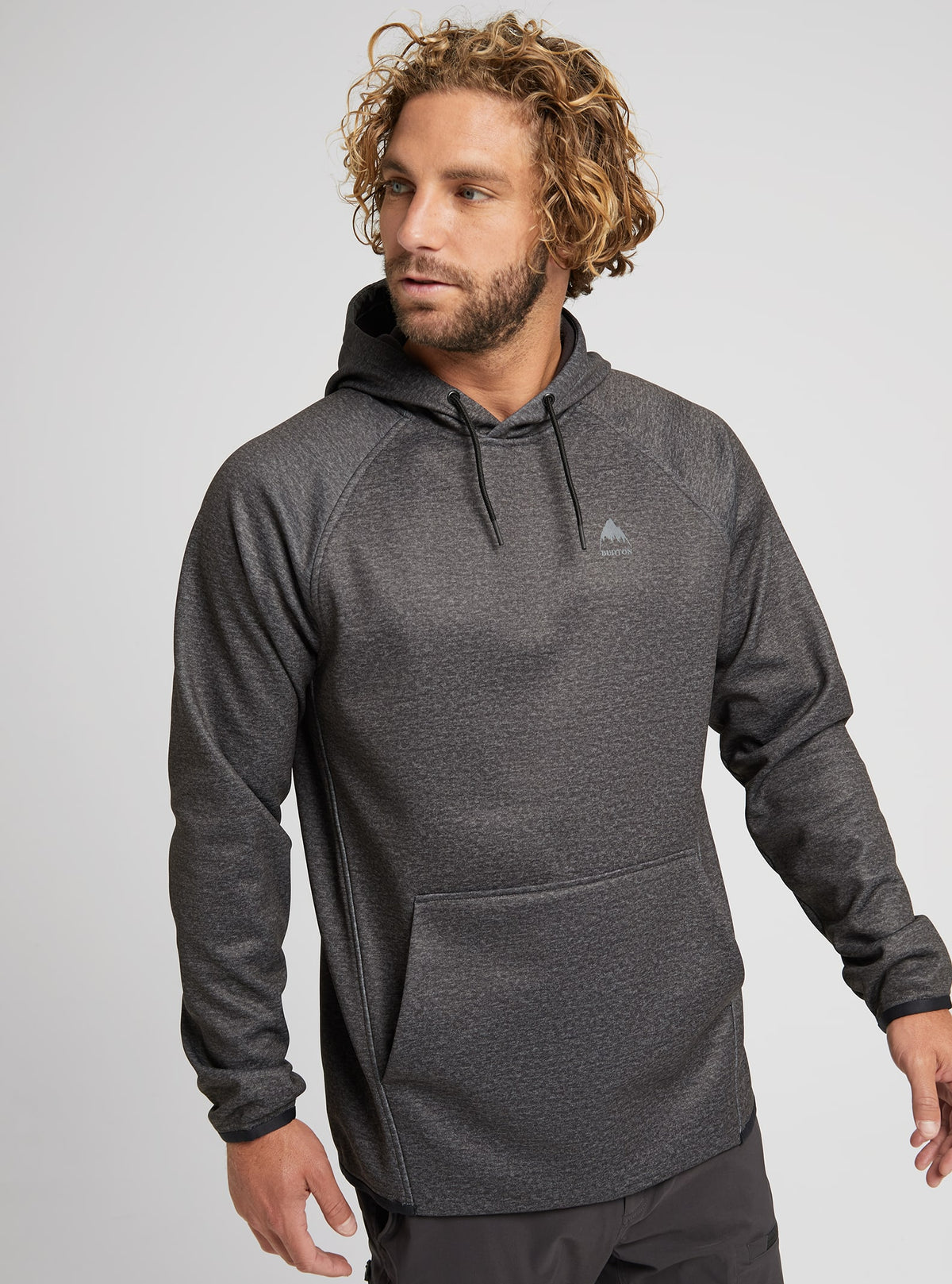 Burton Crown Weatherproof Pullover Fleece 2022 True black heather