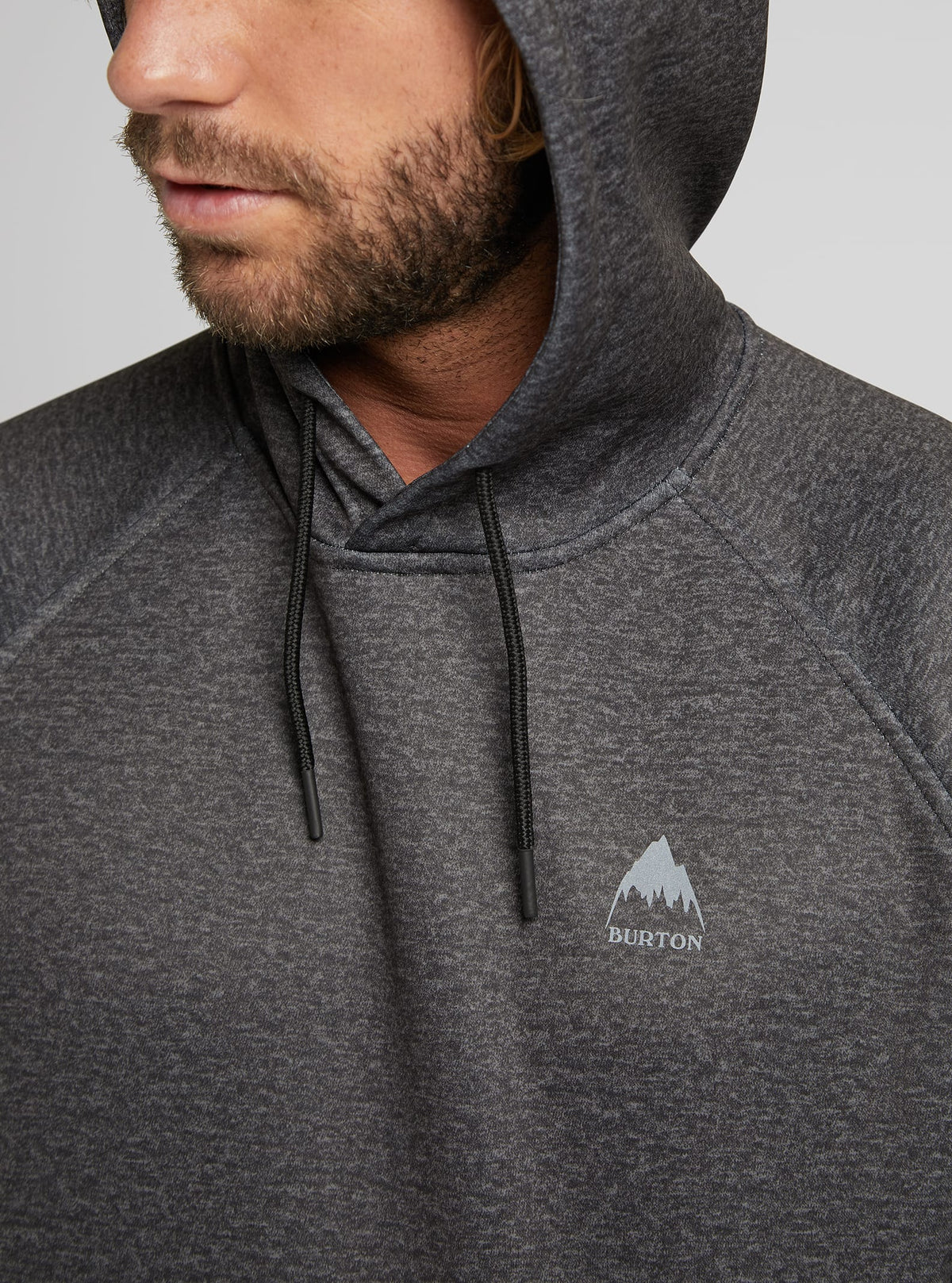 Burton Crown Weatherproof Pullover Fleece 2022 True black heather
