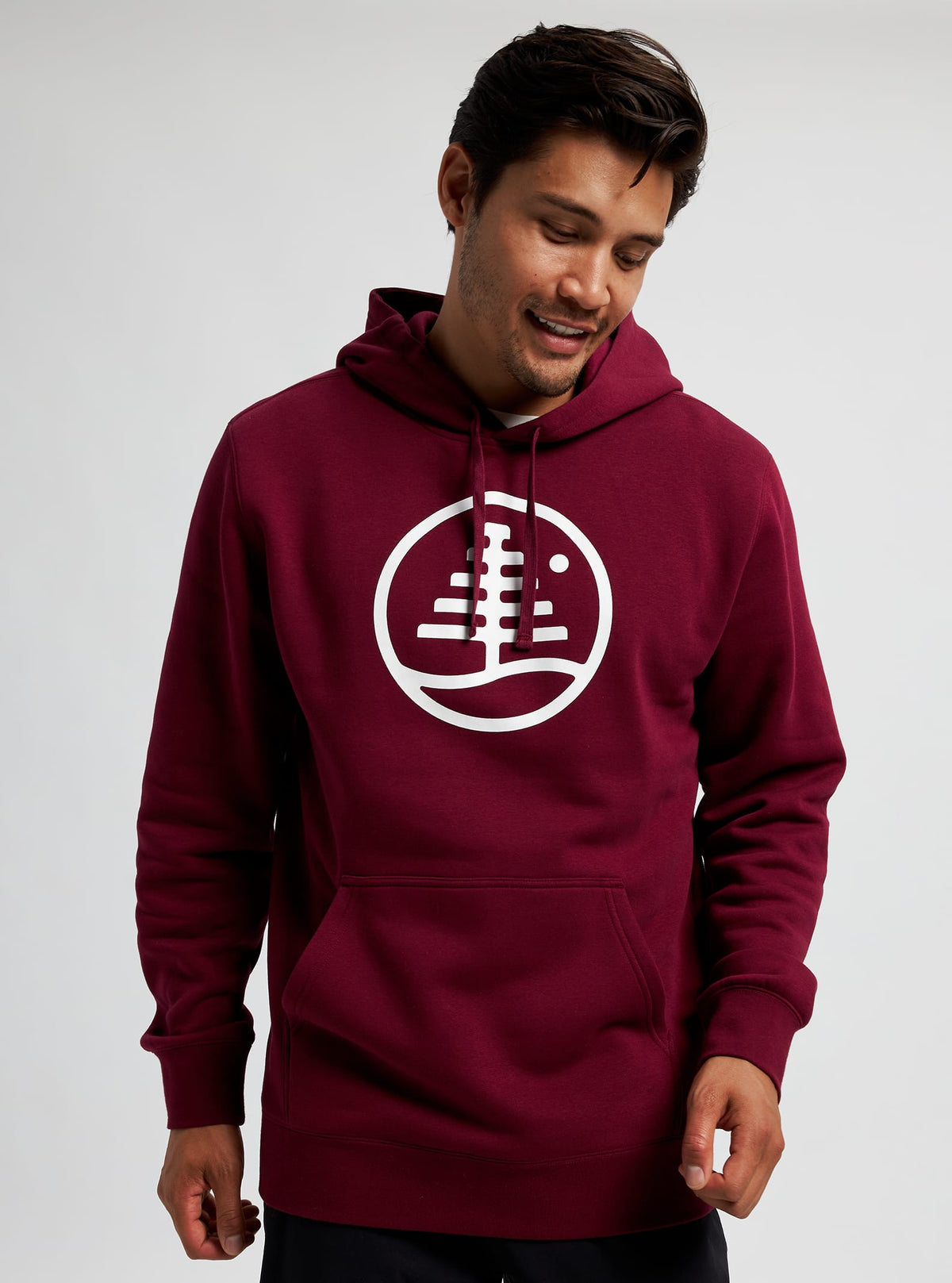 Burton Family Tree Pullover Hoodie 2022 Mulled berry