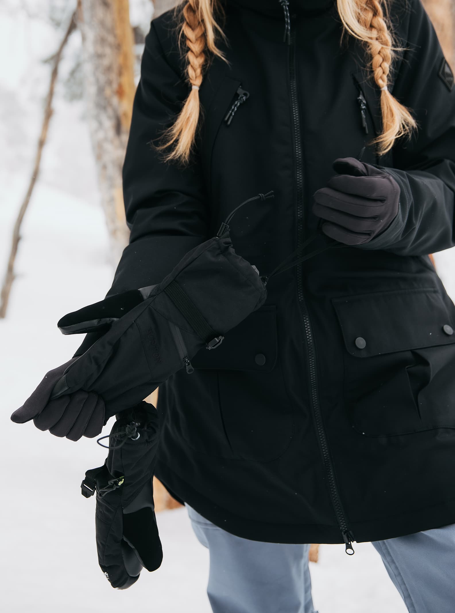 Burton GORE-TEX Glove 2022 True black