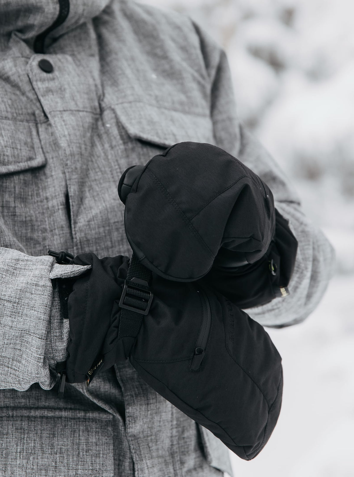 Burton GORE-TEX Mitten 2022 Martini olive terra camo