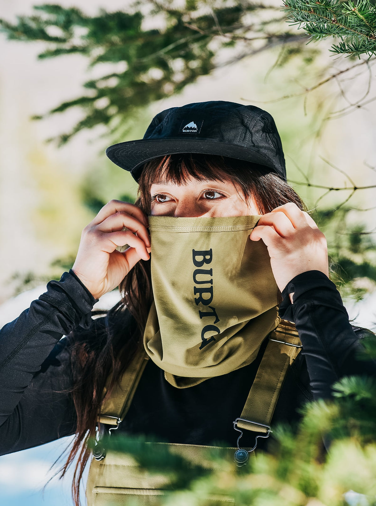 Burton Heavyweight Neck Warmer 2022 Martini olive