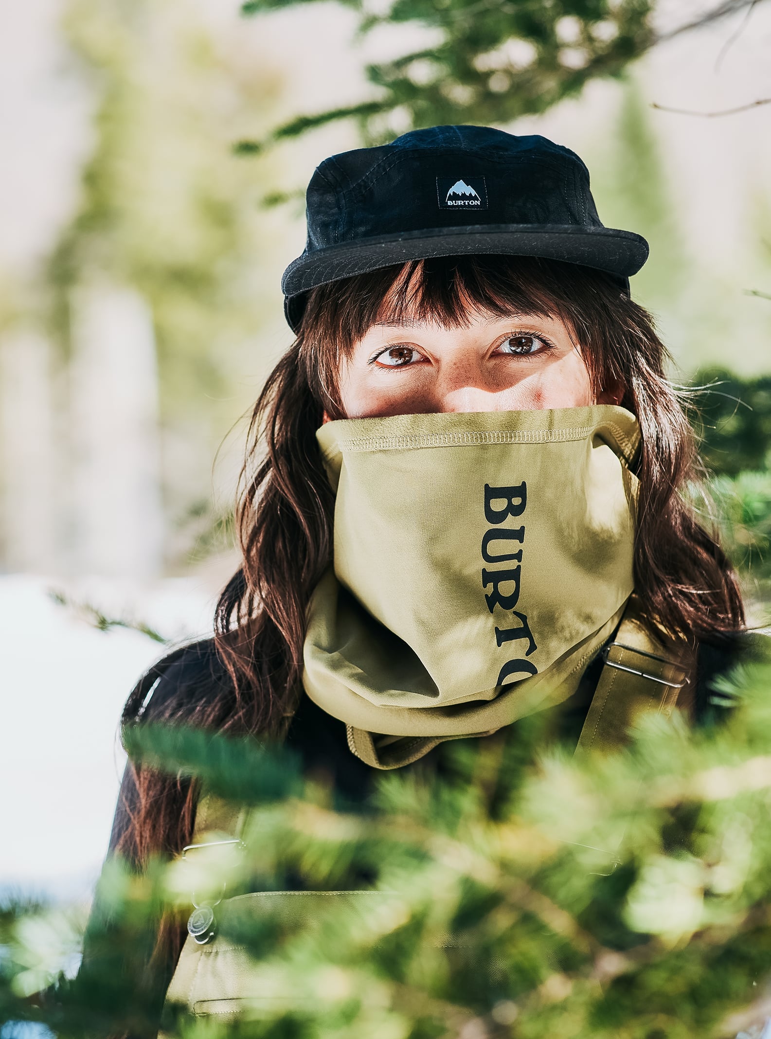 Burton Heavyweight Neck Warmer 2022 Martini olive