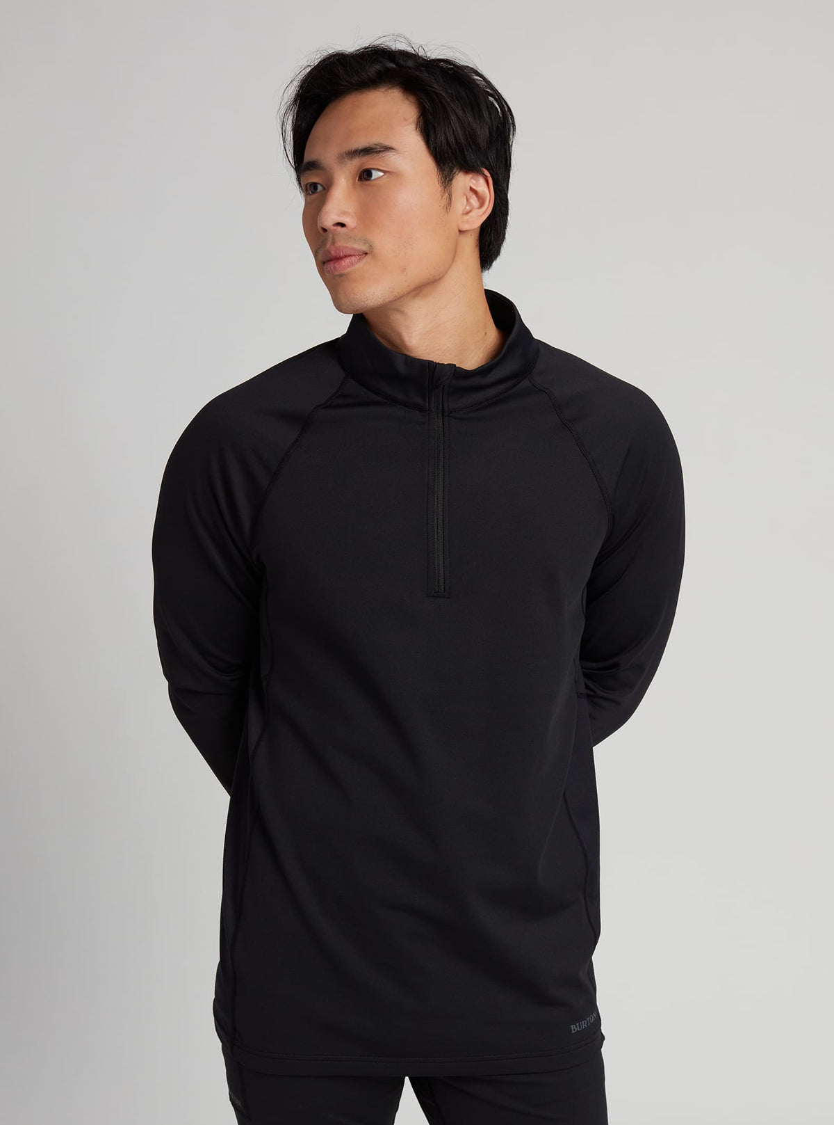 Burton Heavyweight X Base Layer Quarter-Zip 2022 True black