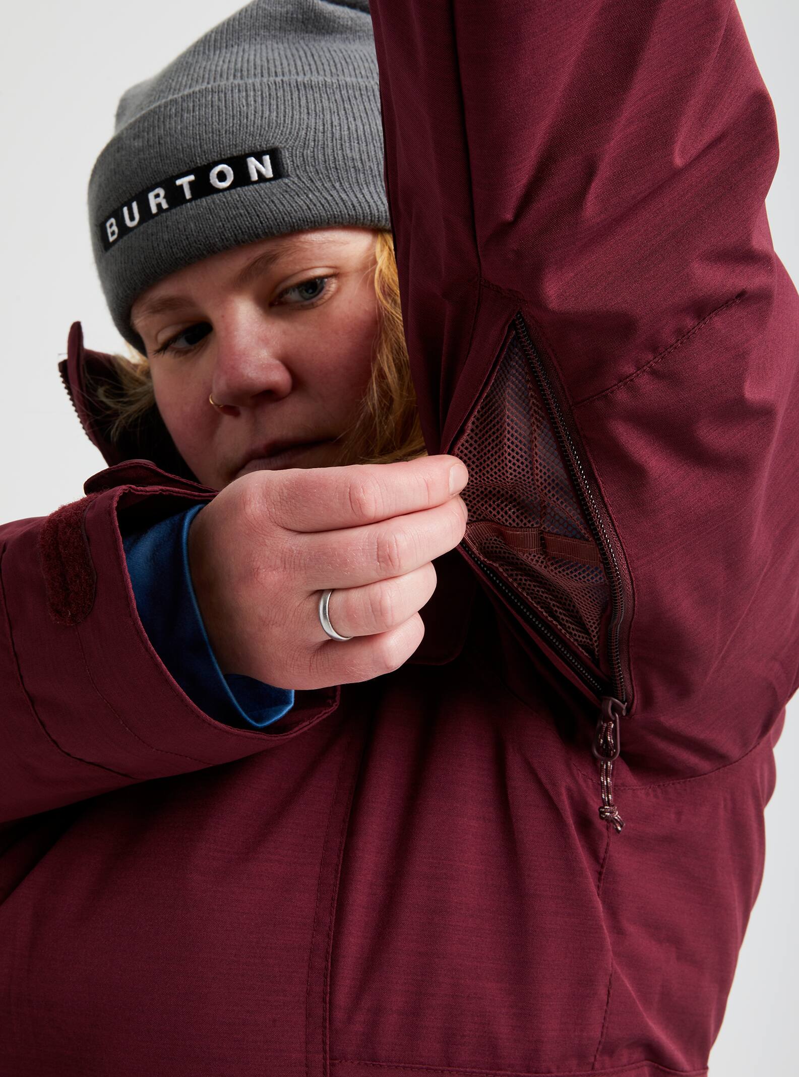 Burton Jet Set Jacket 2022 Port royal heather