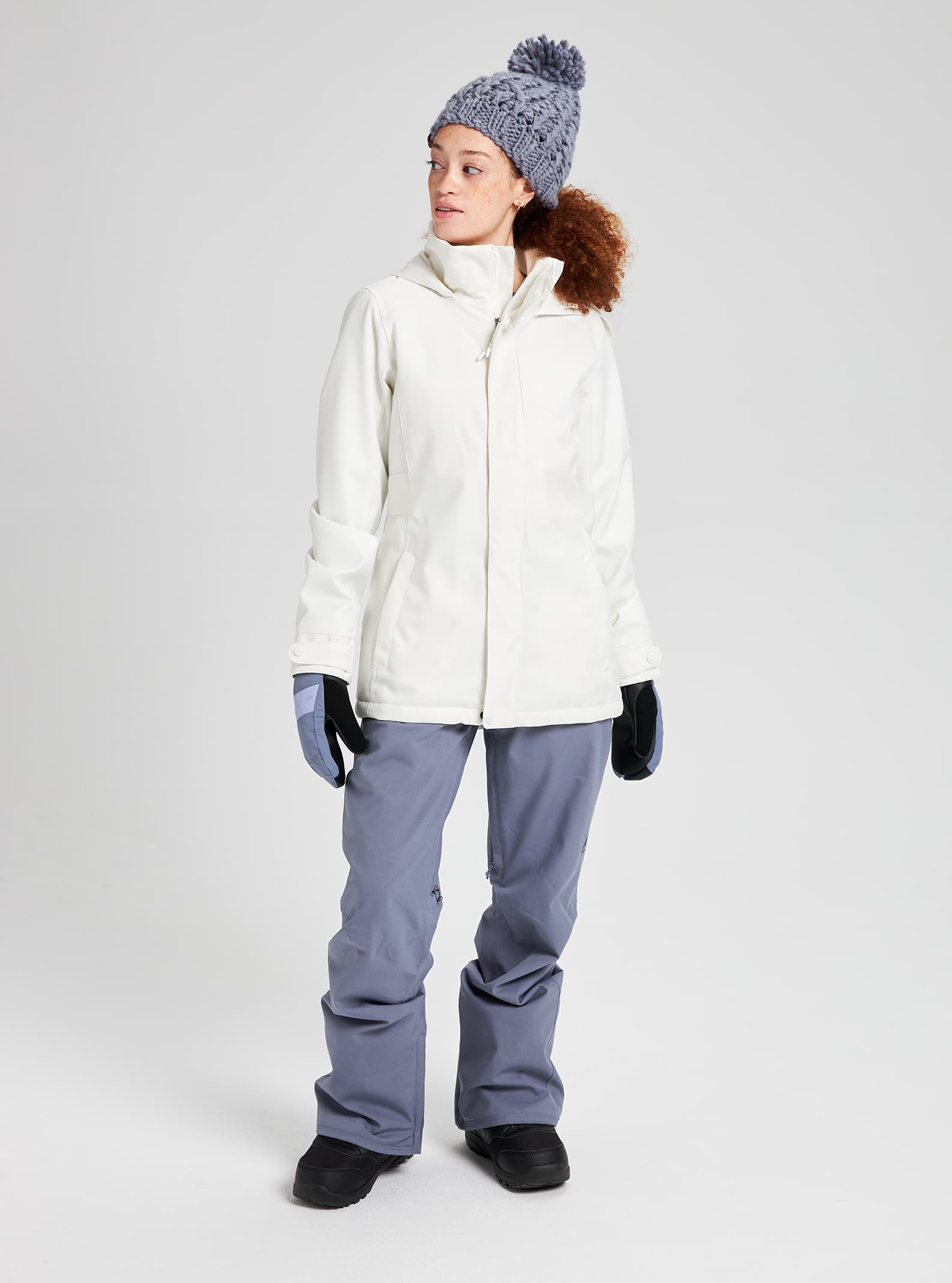 Burton Jet Set Jacket 2022 Stout white