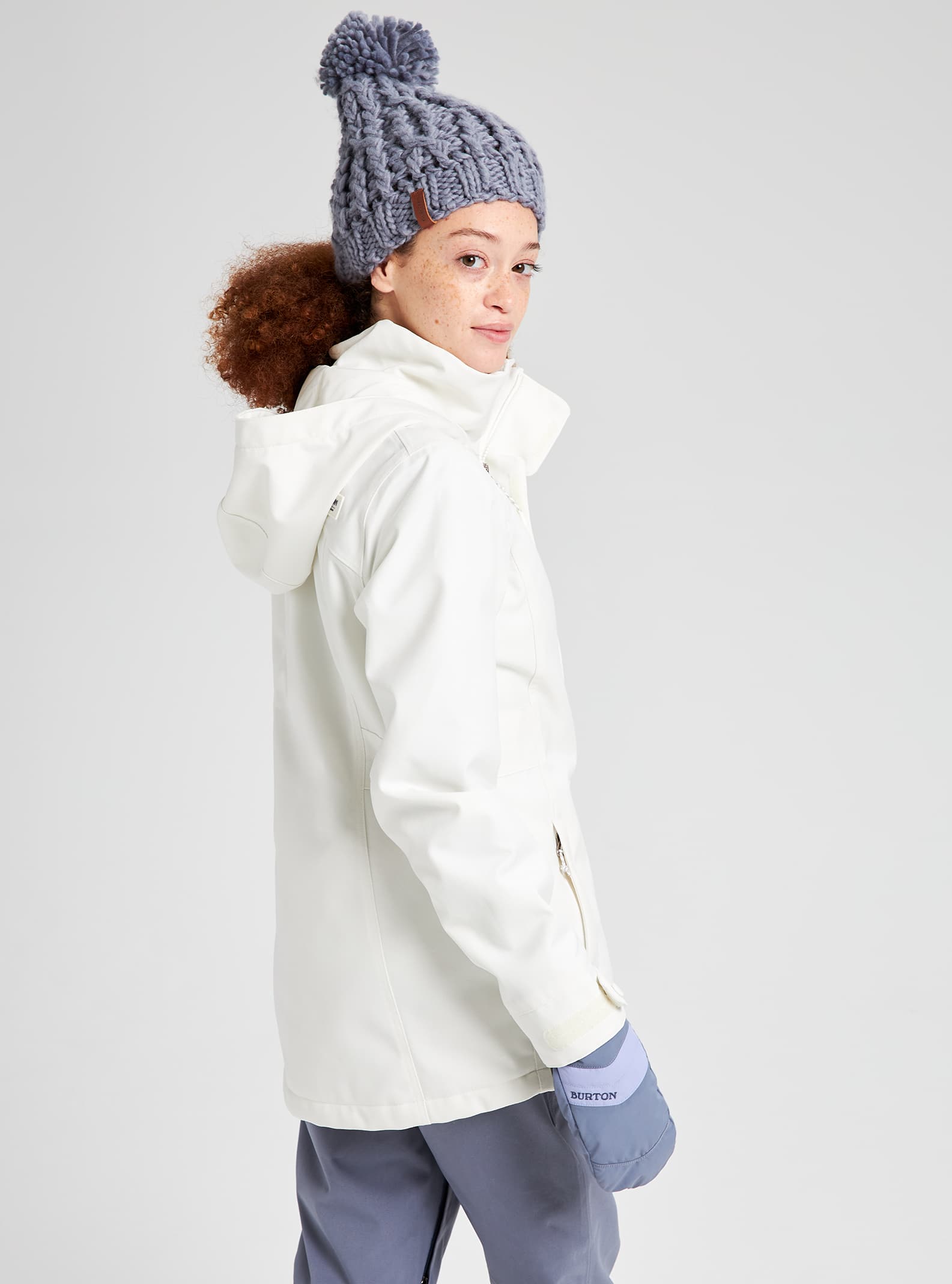 Burton Jet Set Jacket 2022 Stout white