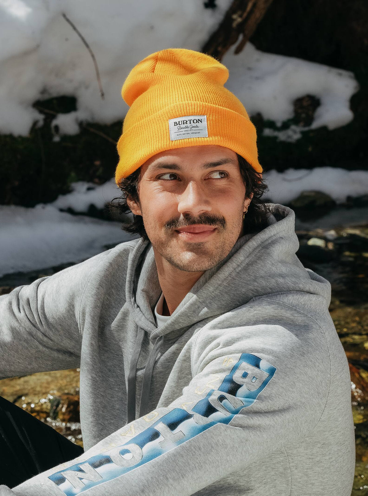 Burton Kactusbunch Tall Beanie 2022 Cadmium yellow