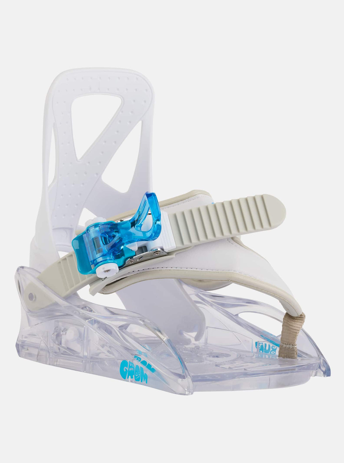 Burton Kids' Burton Grom Disc Snowboard Bindings White