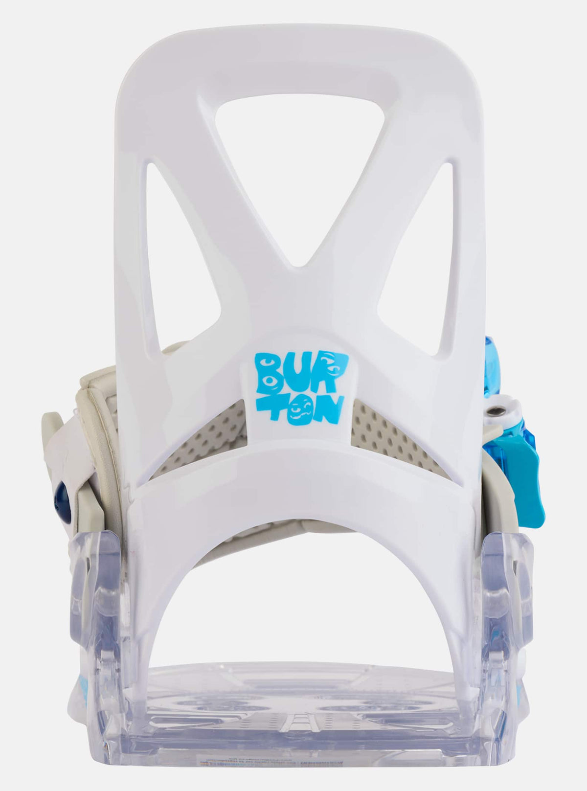 Burton Kids' Burton Grom Disc Snowboard Bindings White