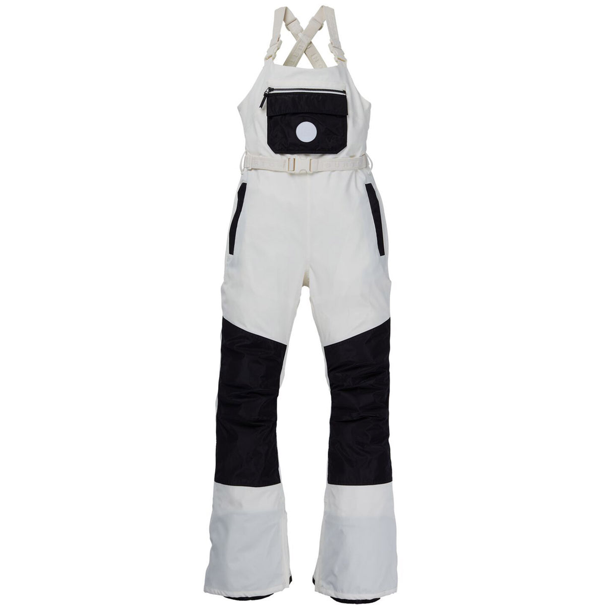burton-larosa-bib-snowboard-pant-2021- stout - white 