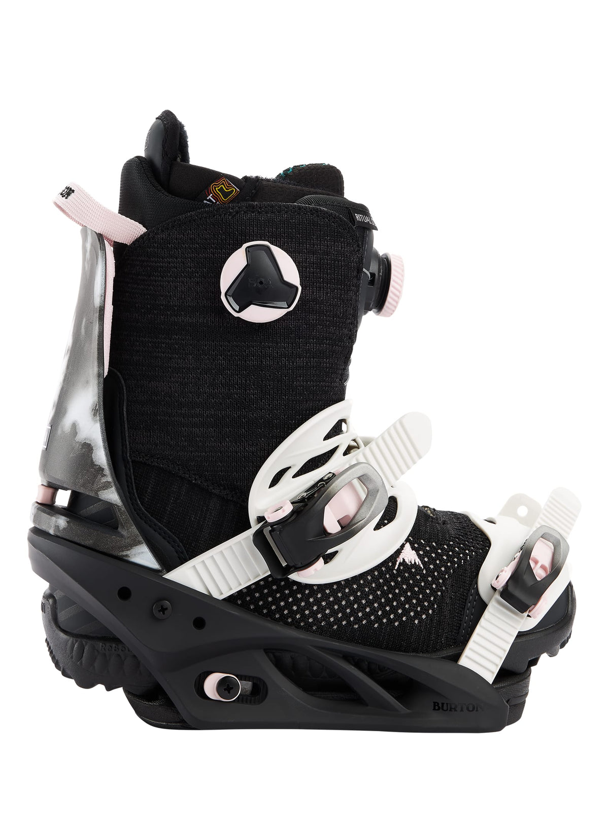 Burton Lexa Re:Flex Snowboard Binding 2022 Gray acid wash