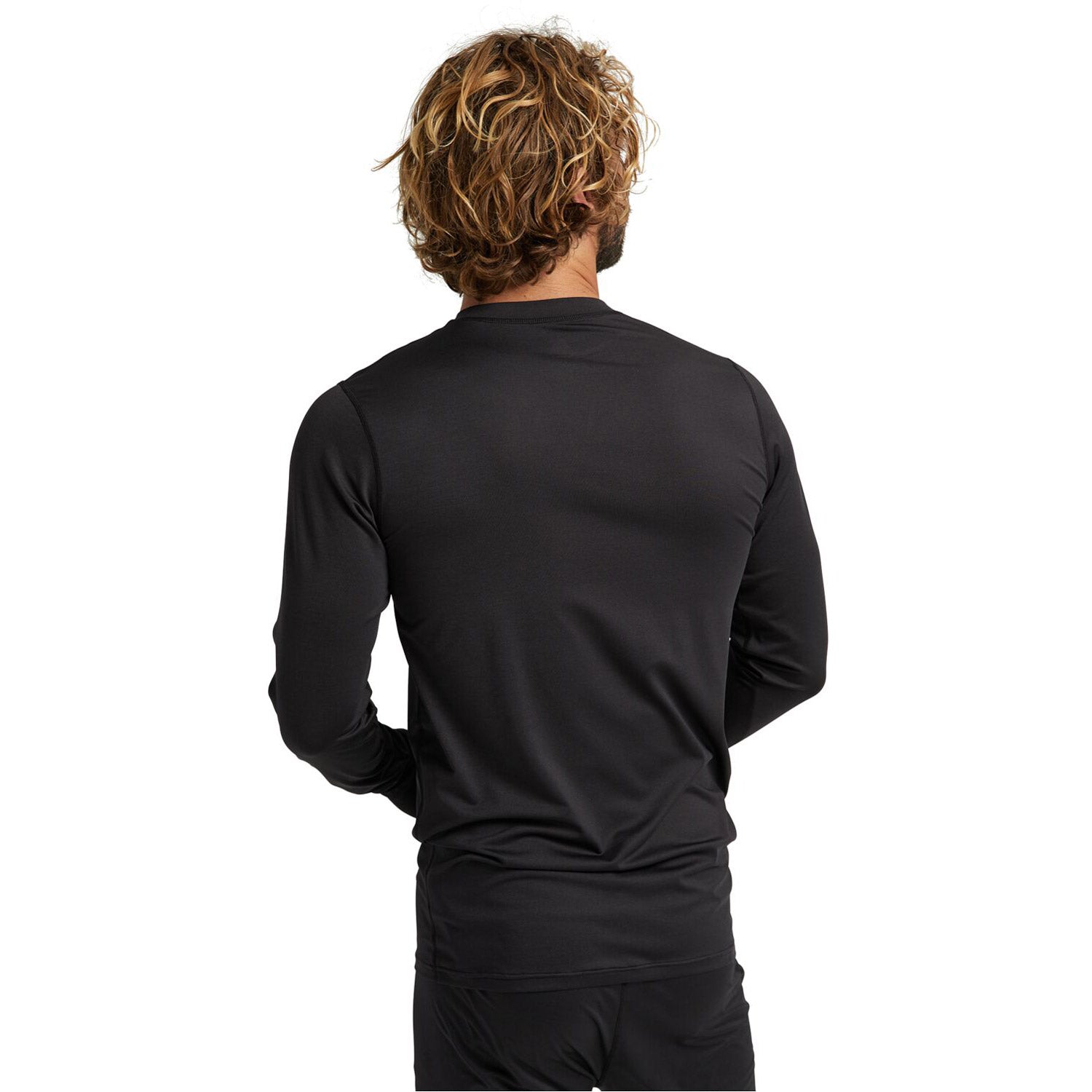 Burton Lightweight X Crew Neck Base Layer 2021 True Black