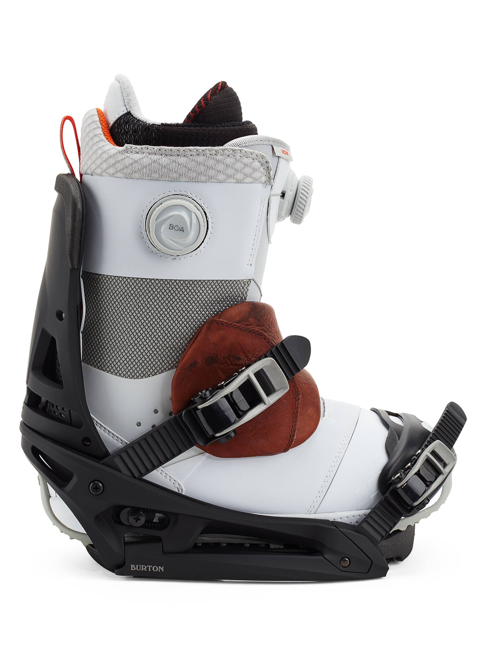 Burton Malavita EST Snowboard Binding 2022 Marbled leather