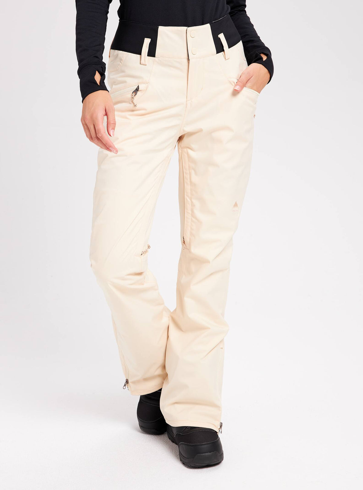 Burton Marcy High Rise Stretch Pant 2022 Creme brulee