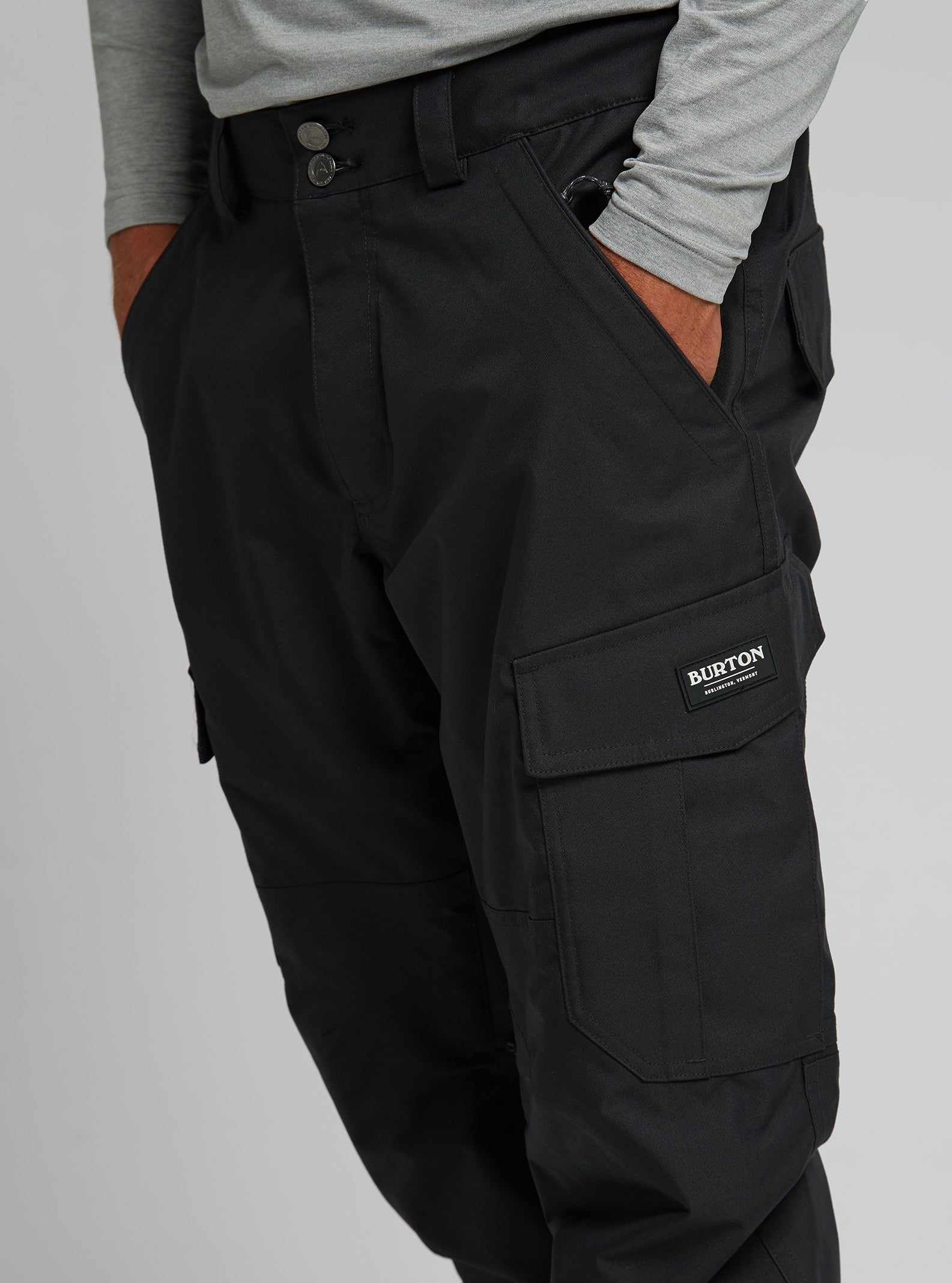 Burton Men's Burton 2L Cargo Pants (Relaxed Fit) True Black