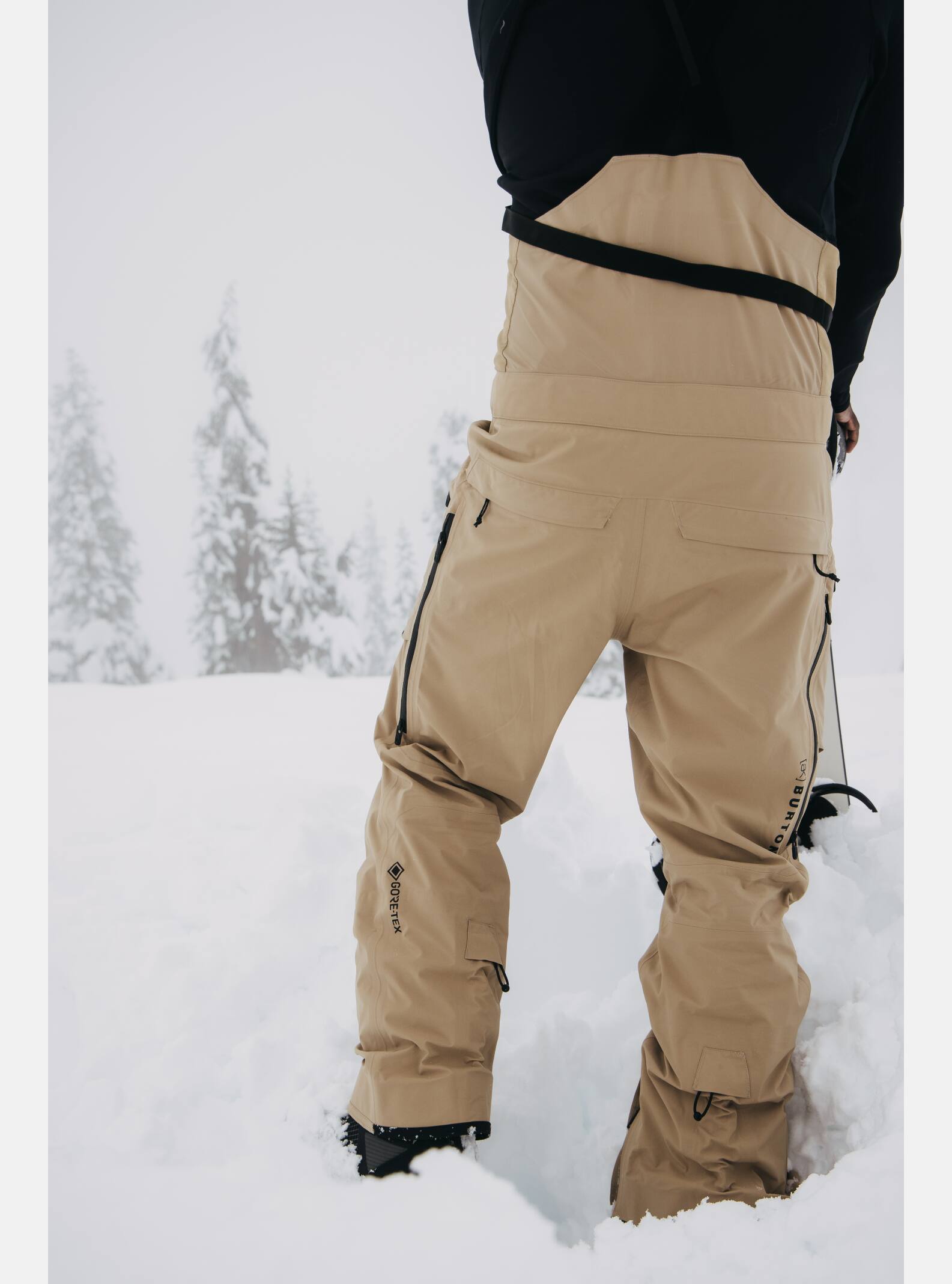 Burton Men's Burton [ak] Freebird GORE-TEX 3L Stretch Bib Pants Kelp