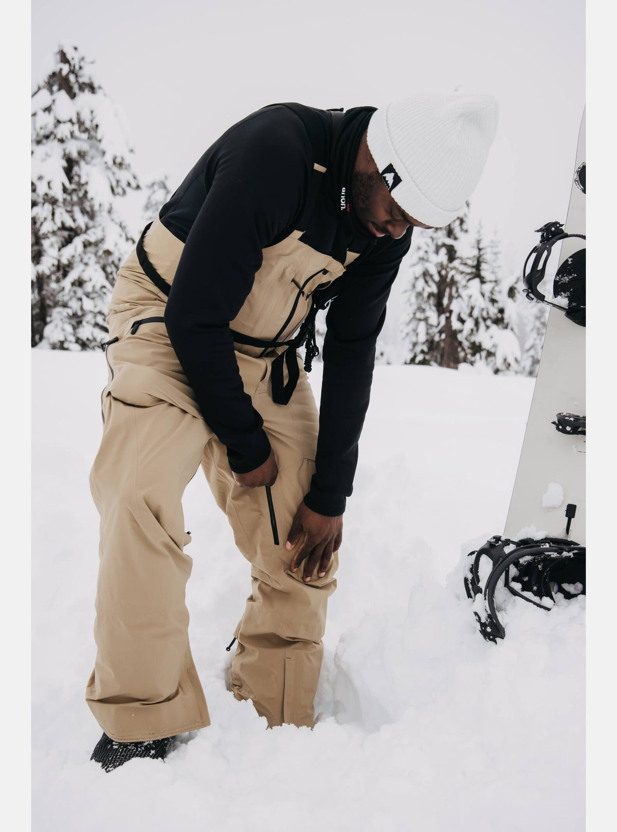 Burton Men's Burton [ak] Freebird GORE-TEX 3L Stretch Bib Pants Kelp