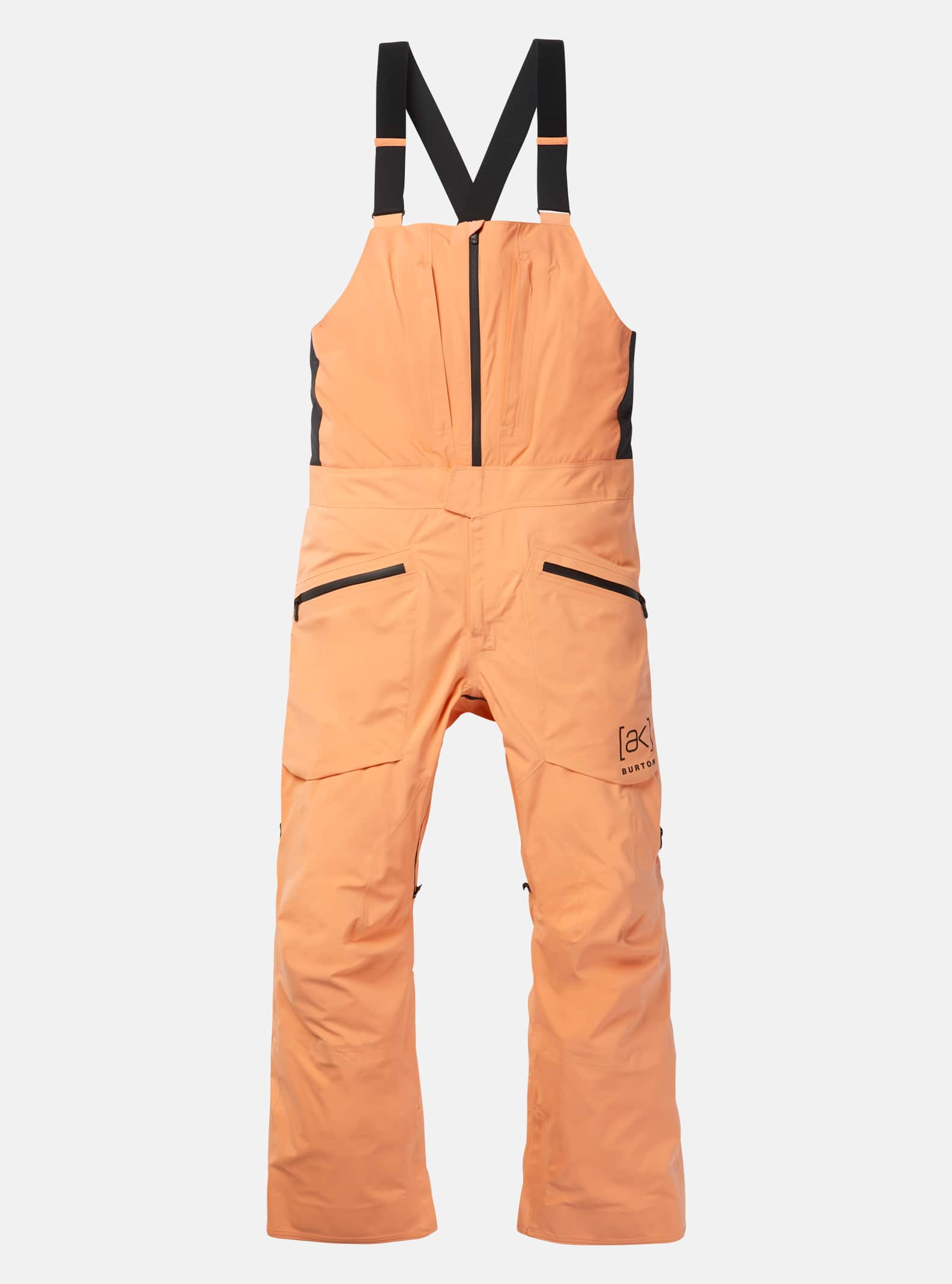 Burton Men's Burton [ak] Freebird GORE-TEX 3L Stretch Bib Pants Salmon Buff