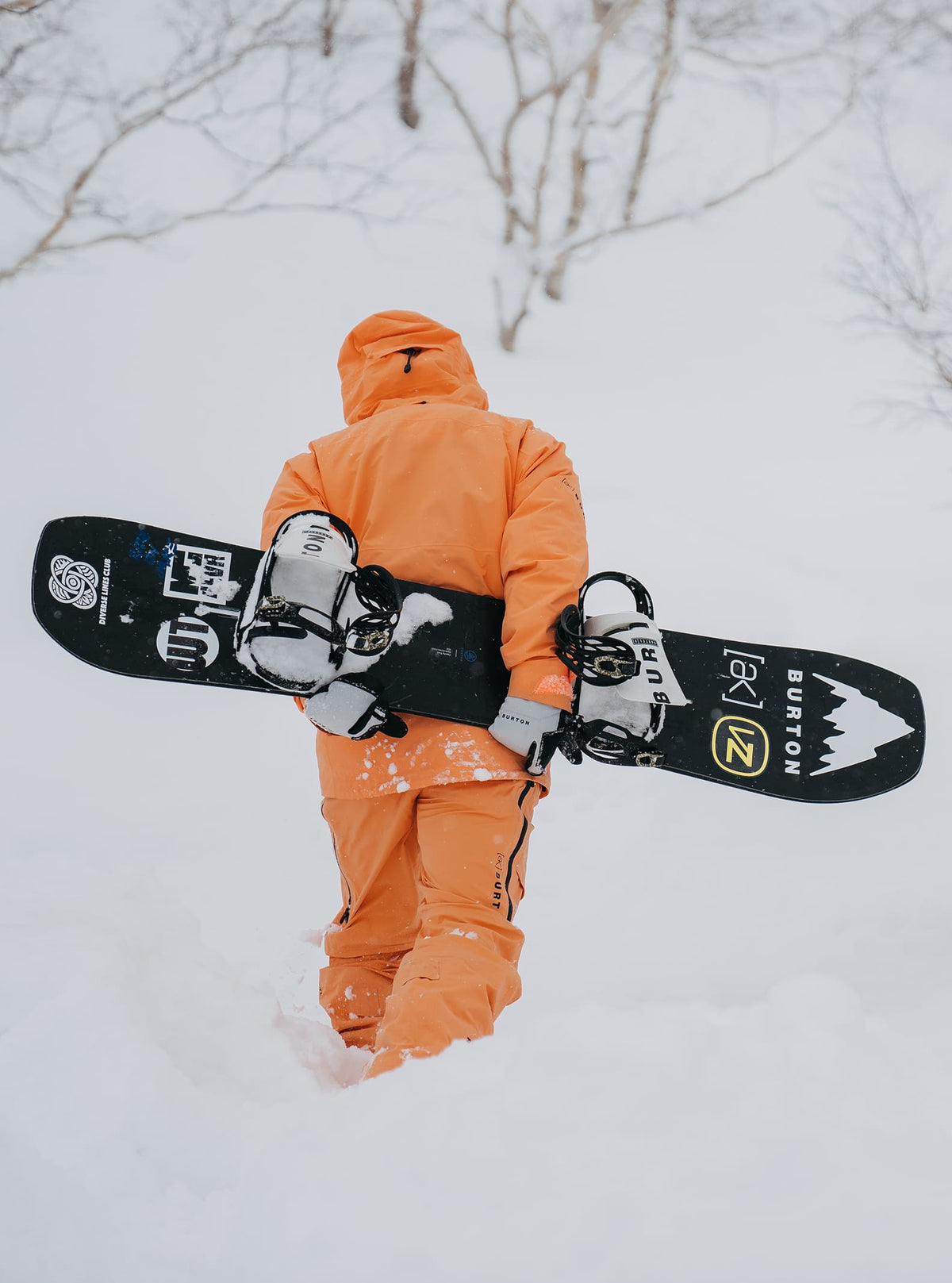 Burton Men's Burton [ak] Freebird GORE-TEX 3L Stretch Bib Pants Salmon Buff