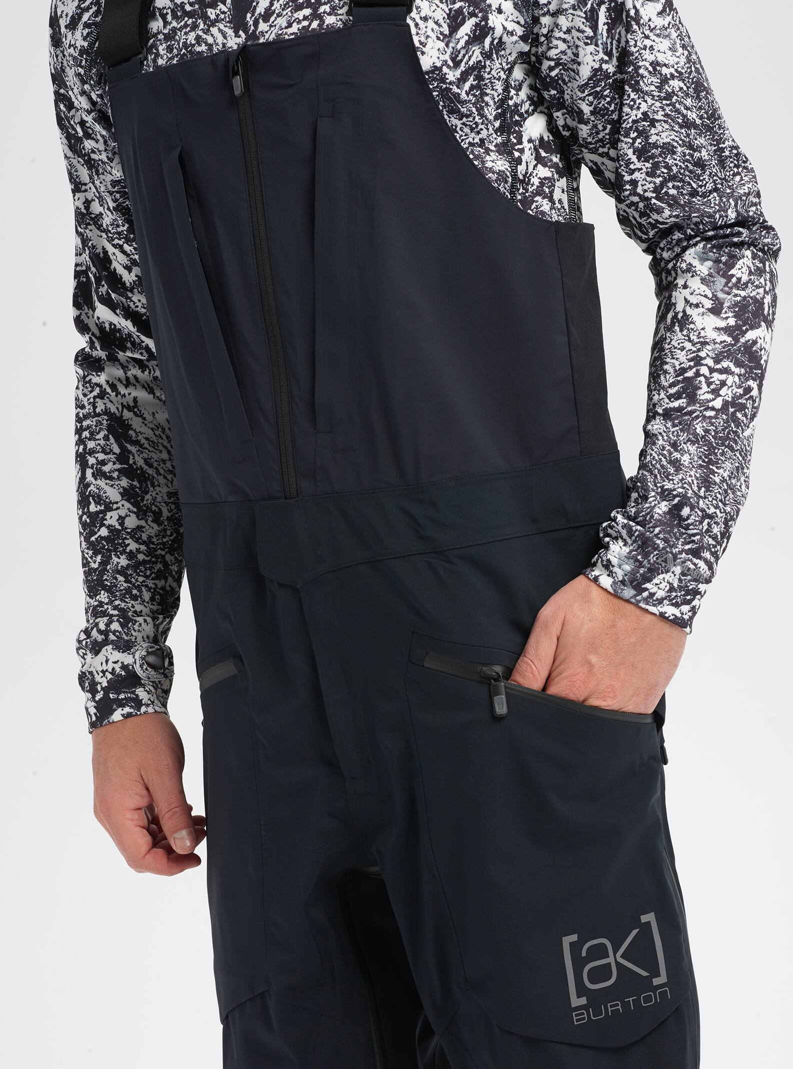 Burton Men's Burton [ak] Freebird GORE-TEX 3L Stretch Bib Pants True Black
