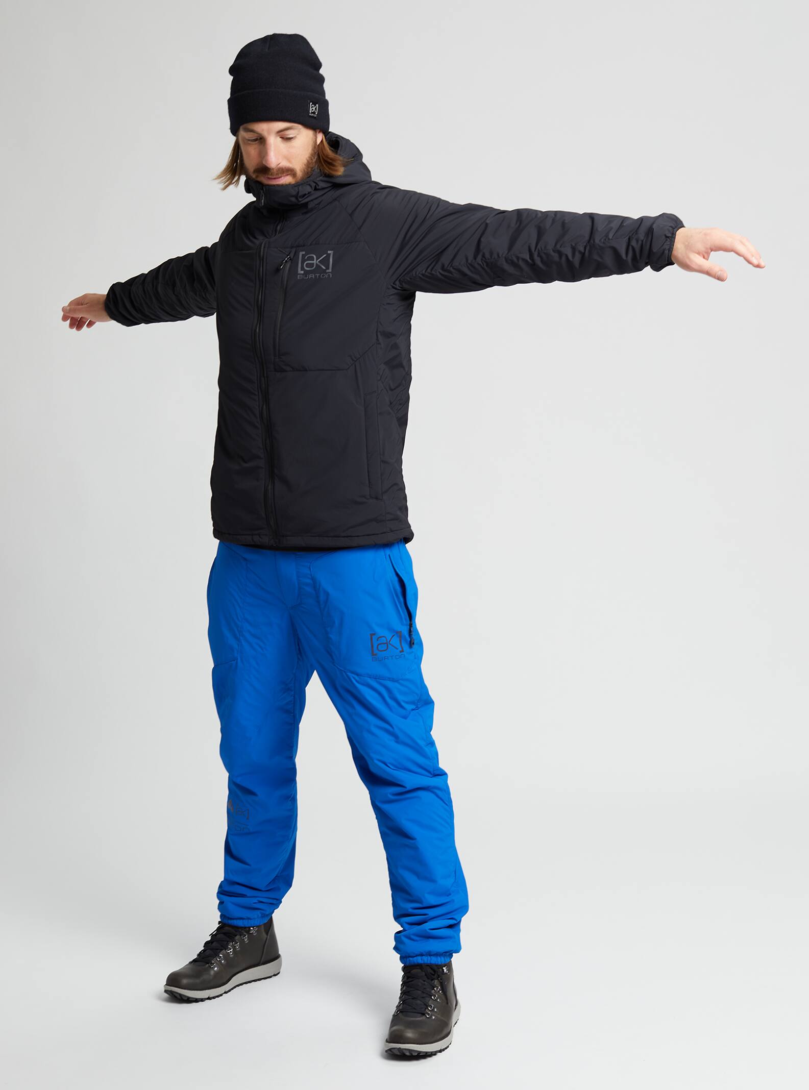 Burton Men's Burton [ak] Helium Hooded Stretch Insulated Jacket True Black