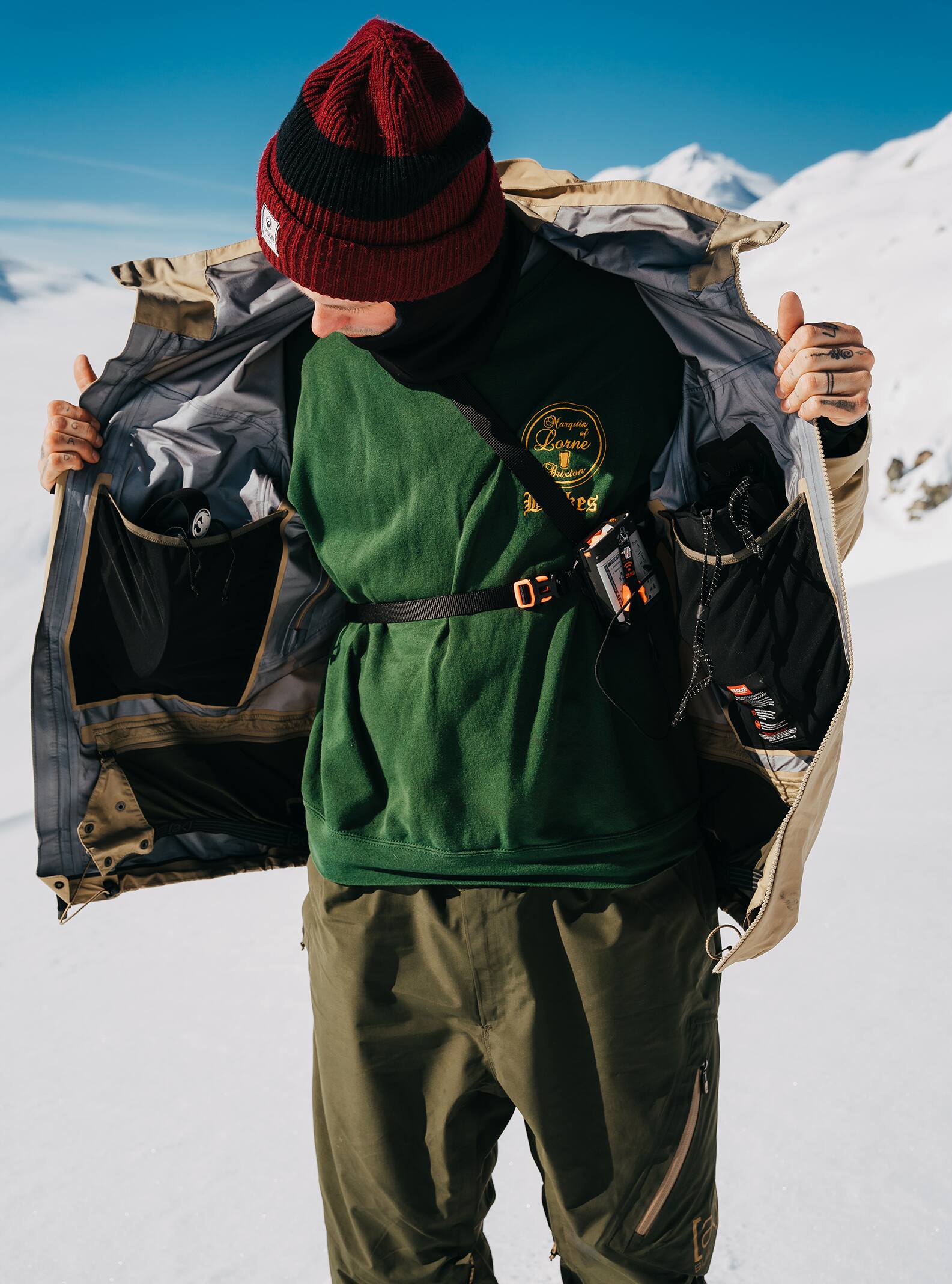 Burton Men's Burton [ak] Hover GORE-TEX 3L Stretch Jacket Kelp